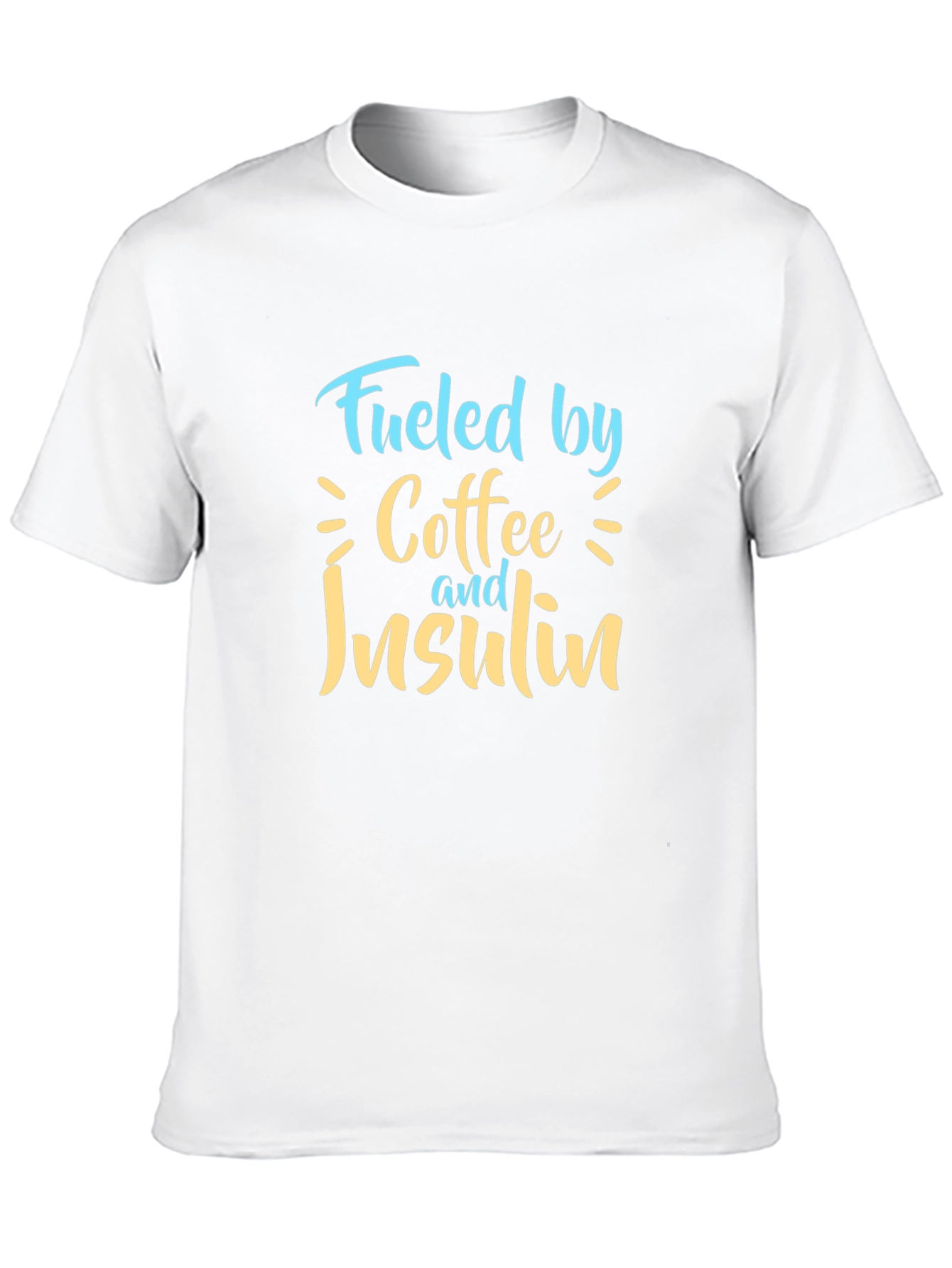 Coffee and Insulin T-Shirt - Diabetes Awareness Tee