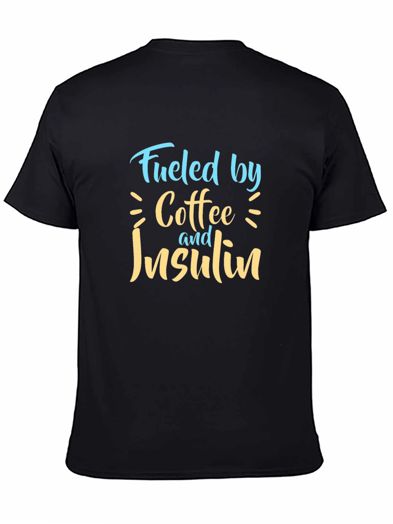 Coffee and Insulin T-Shirt - Diabetes Awareness Tee