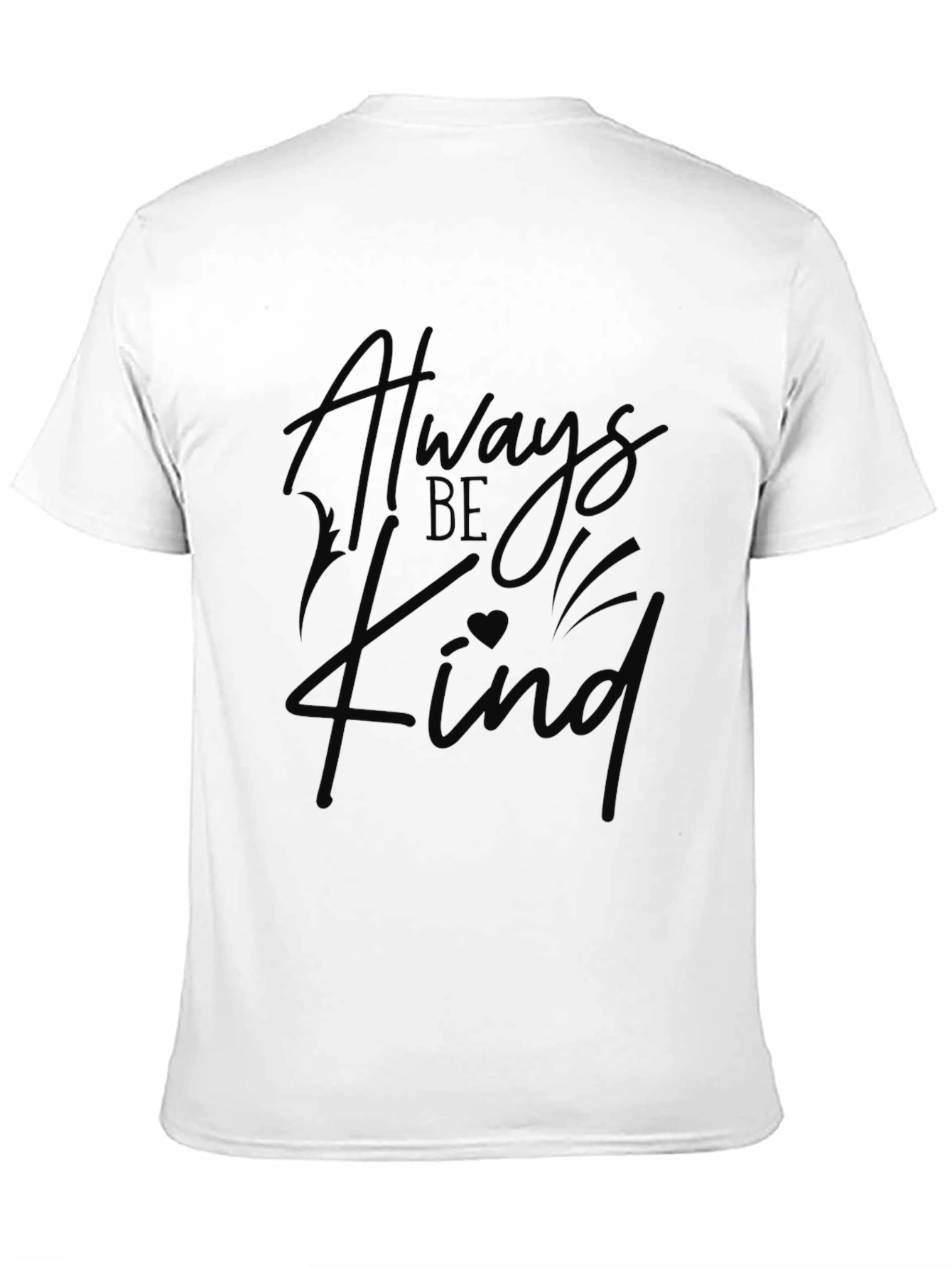 Always Be Kind Graphic Black T-Shirt