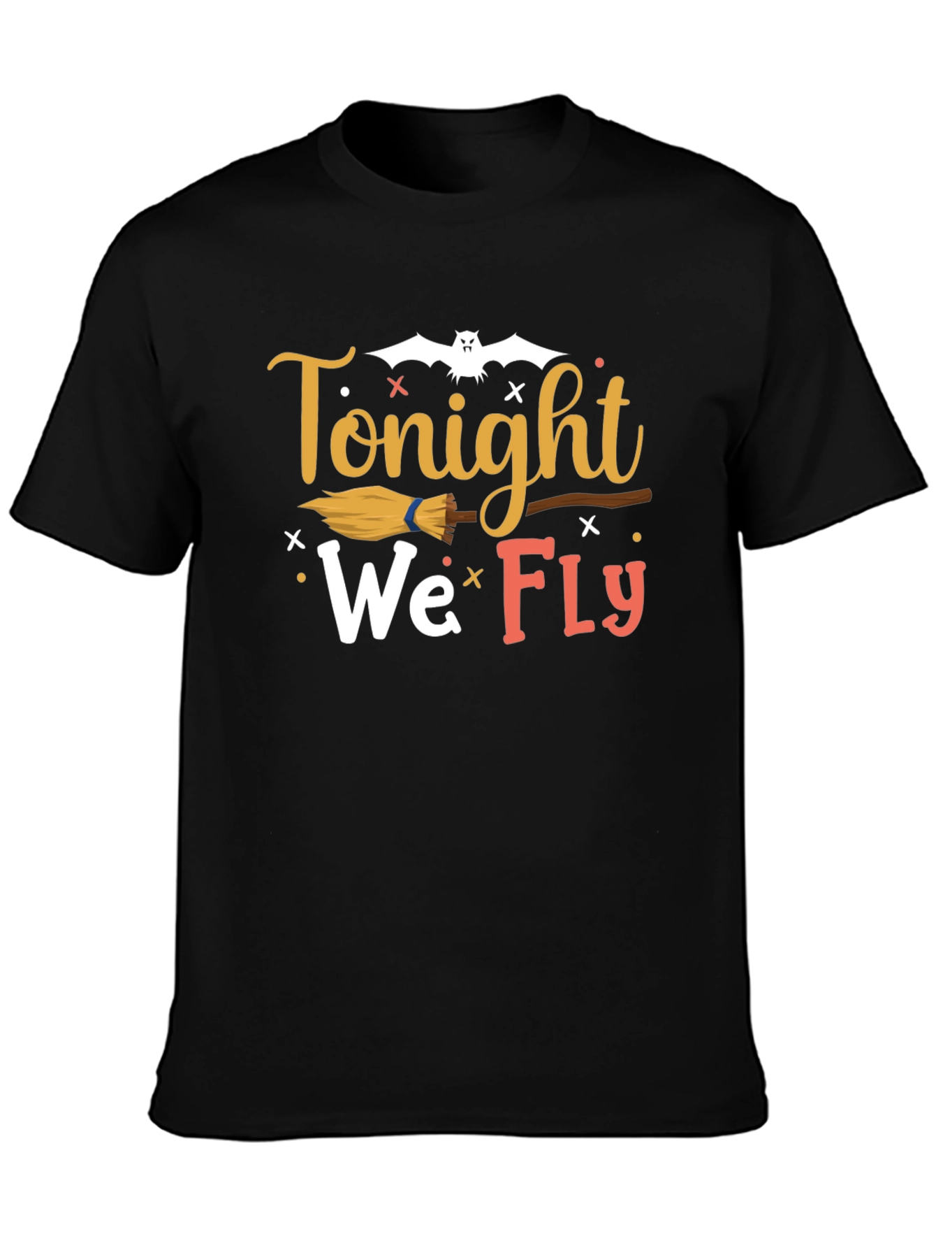 Tonight We Fly Graphic Tee - Halloween Shirt