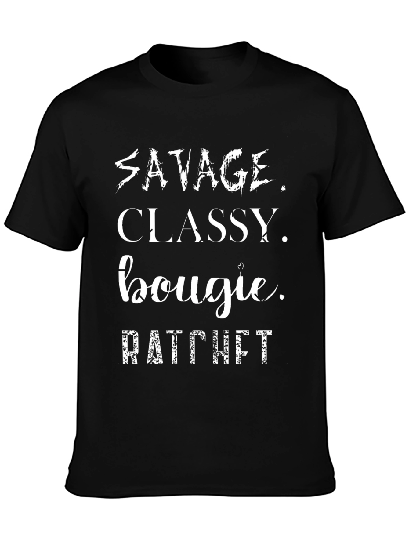 Savage Classy Bougie Ratchet Graphic Tee
