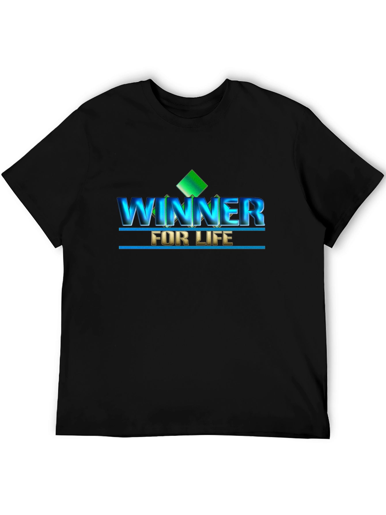 Winner for Life Black T-Shirt