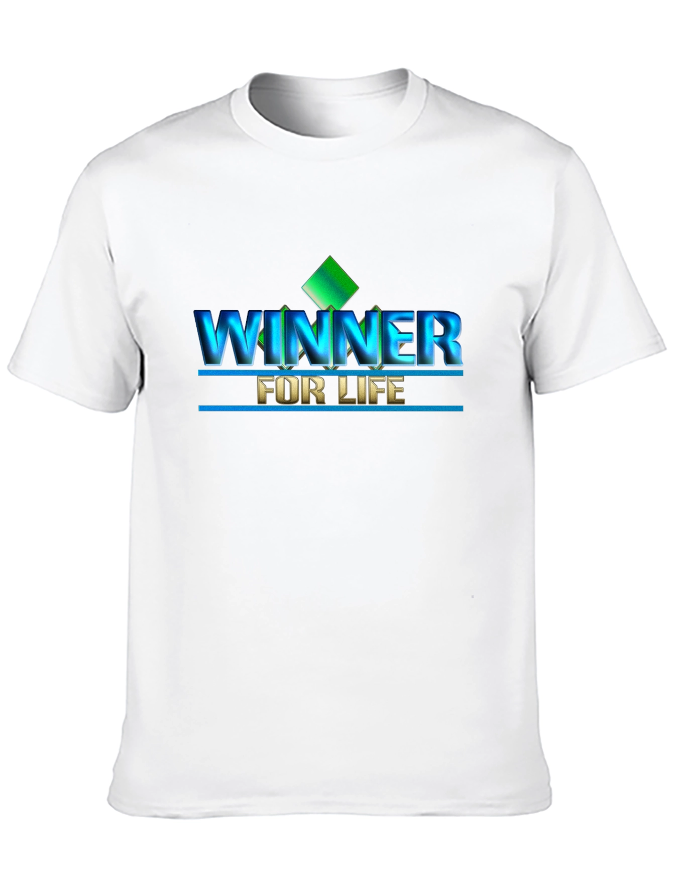 Winner for Life Black T-Shirt