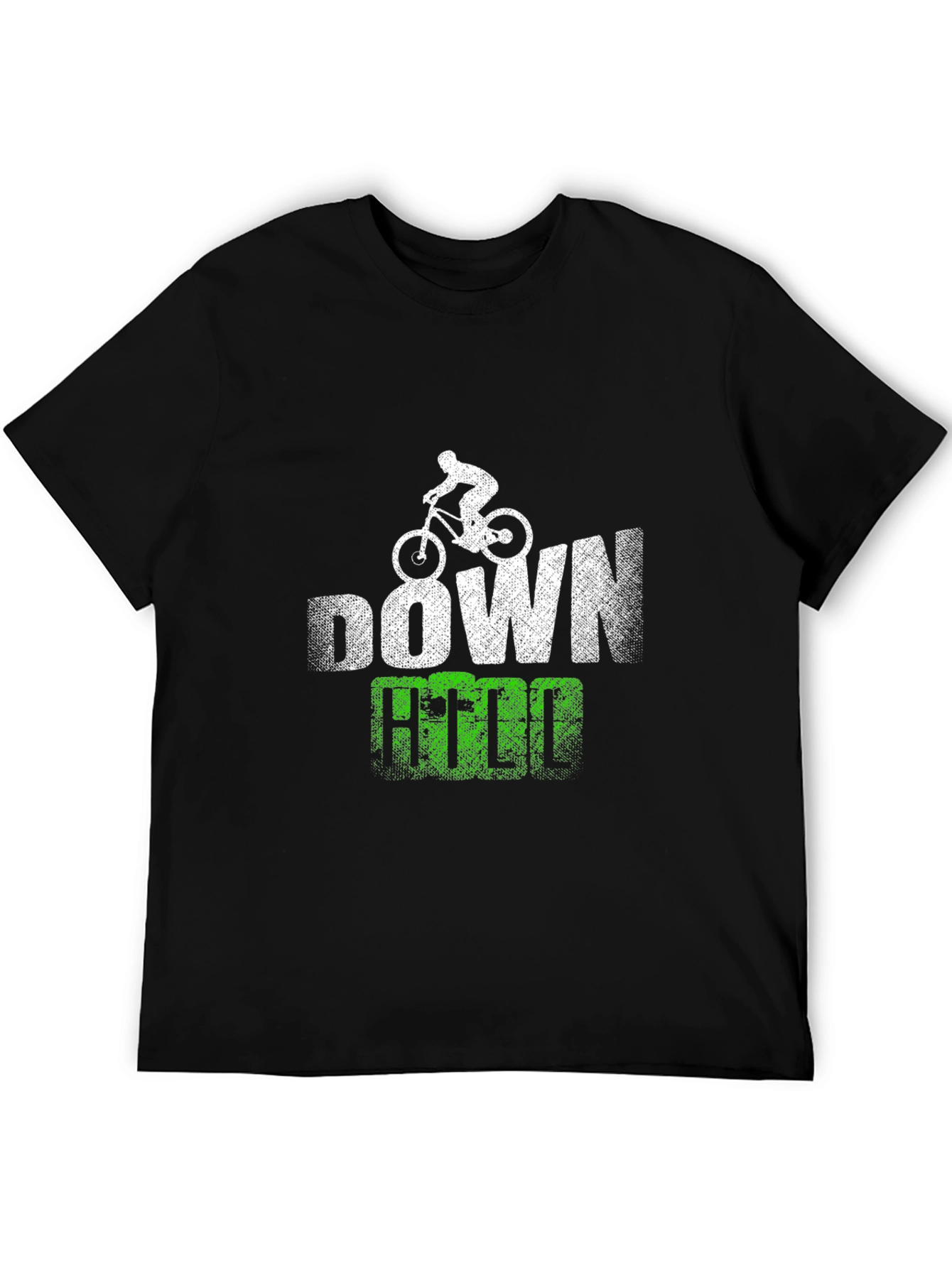 Downhill Mountain Bike T-Shirt Black