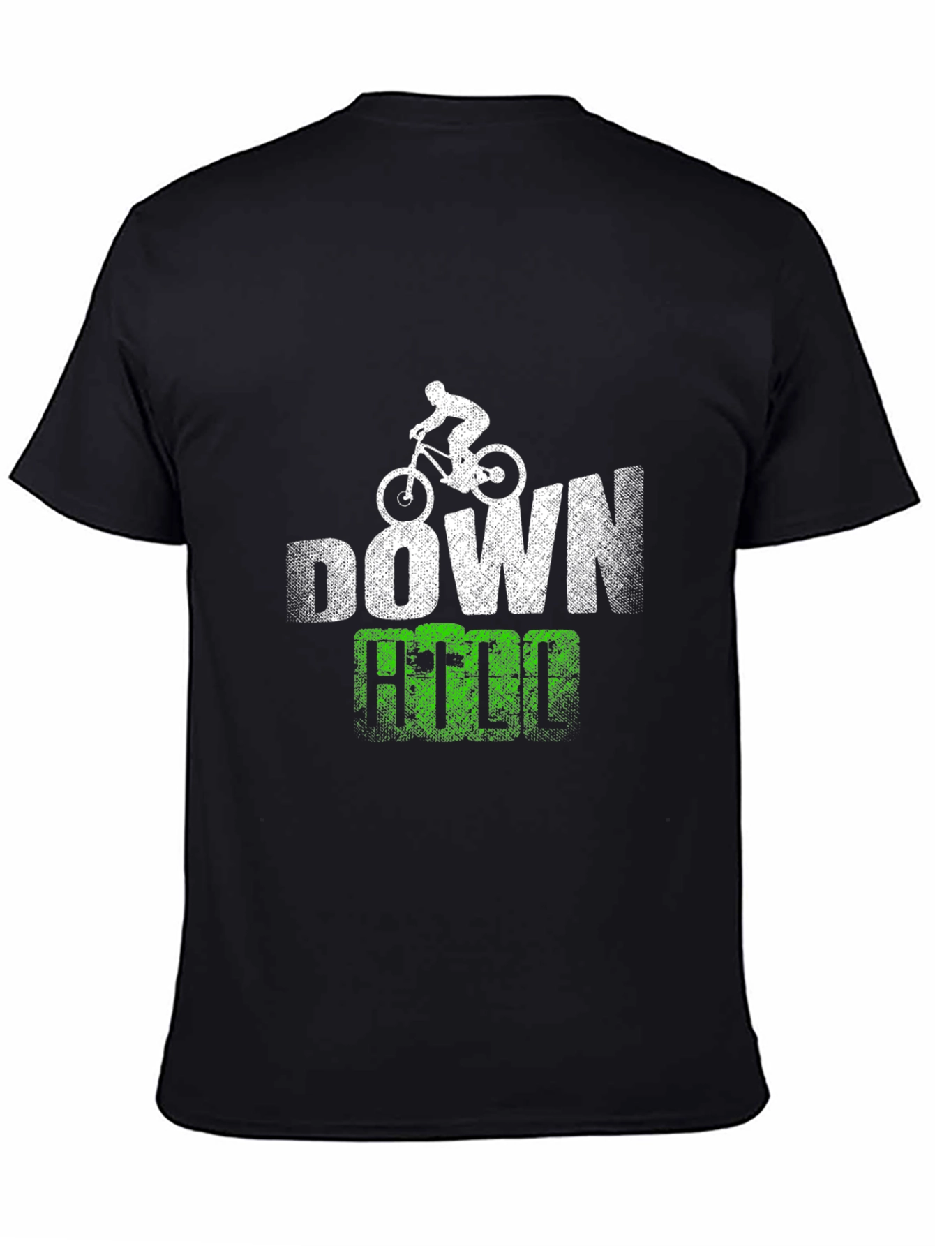 Downhill Mountain Bike T-Shirt Black