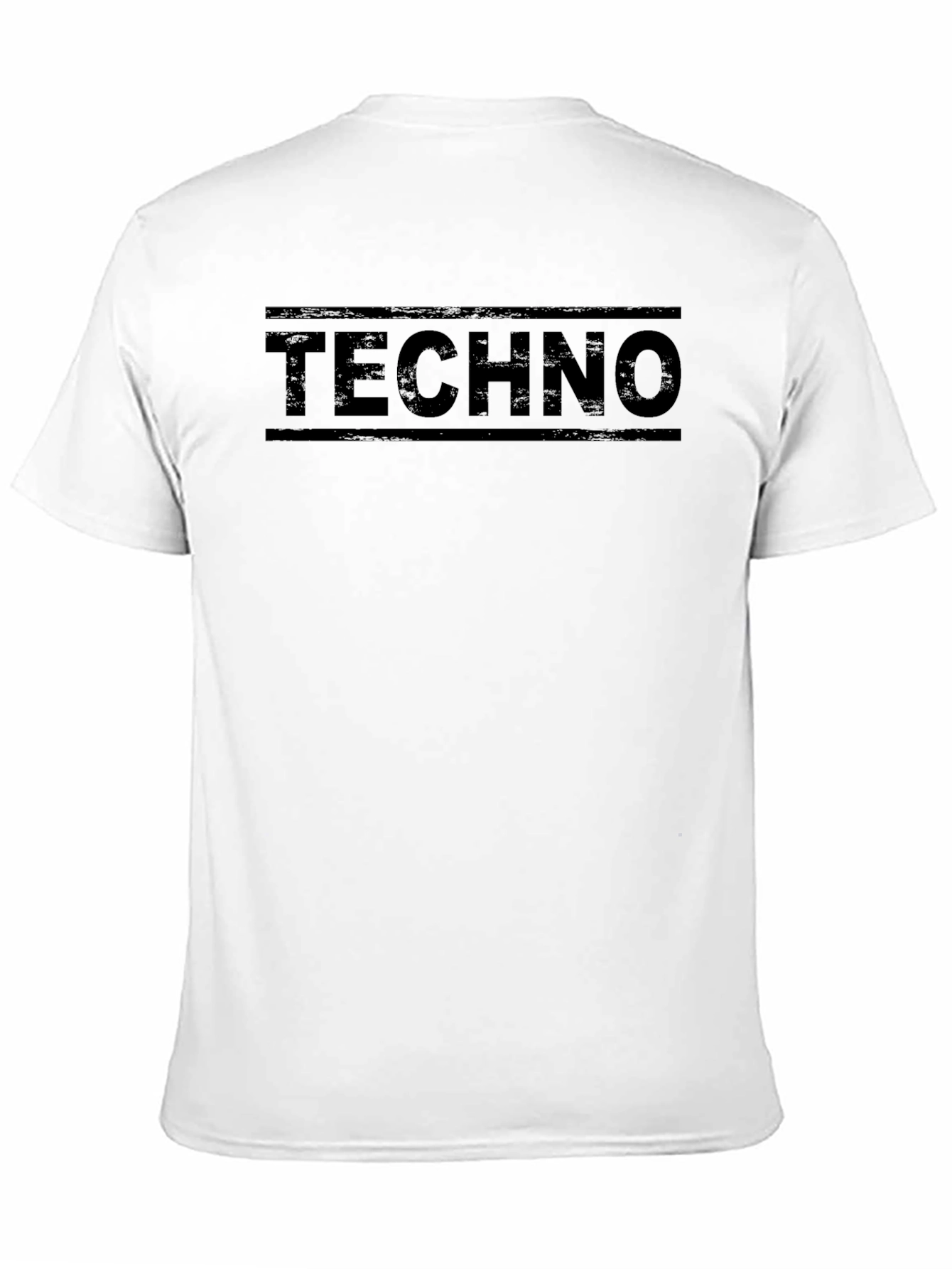 Techno Music T-Shirt - Black Graphic Tee