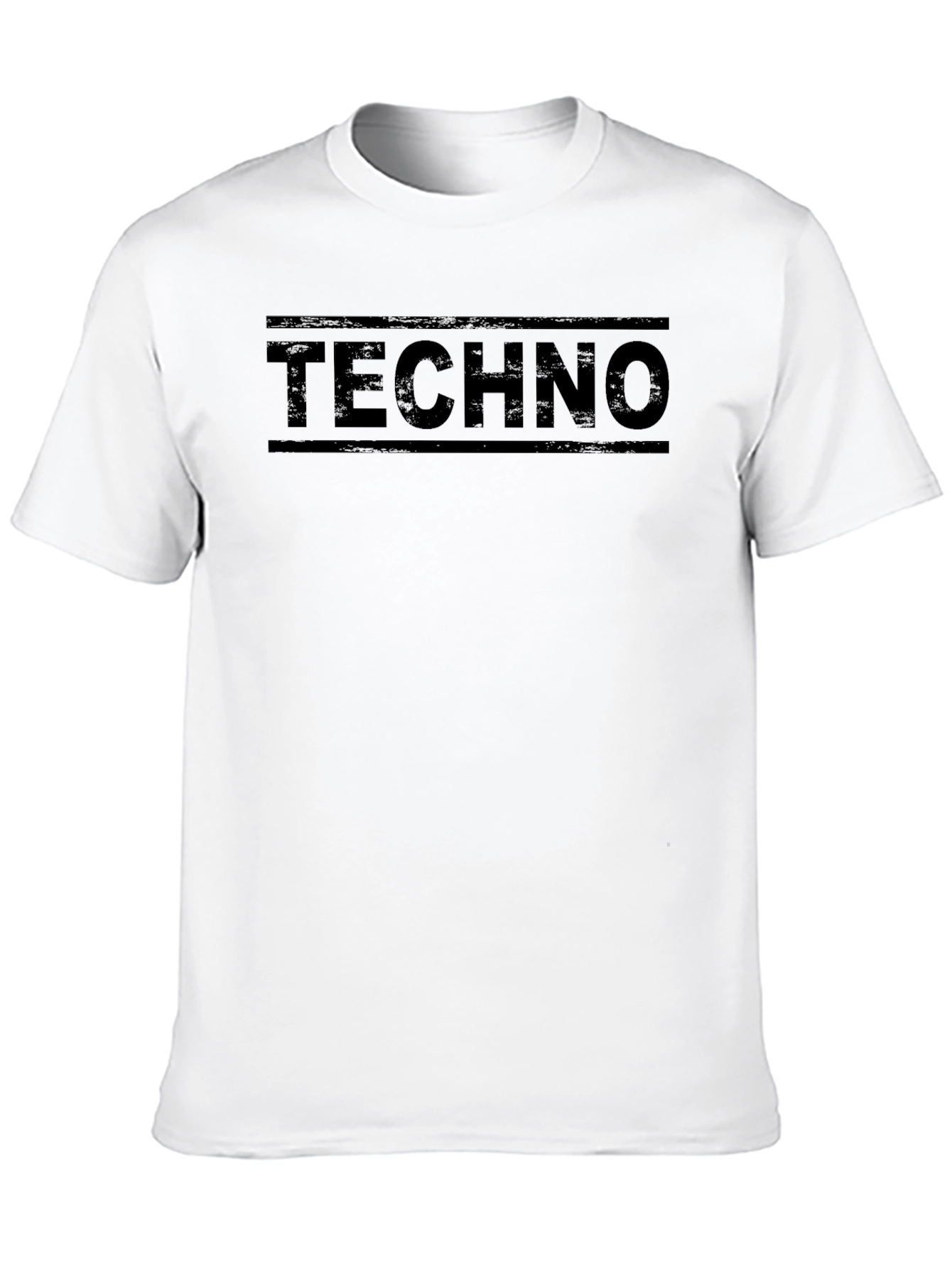 Techno Music T-Shirt - Black Graphic Tee