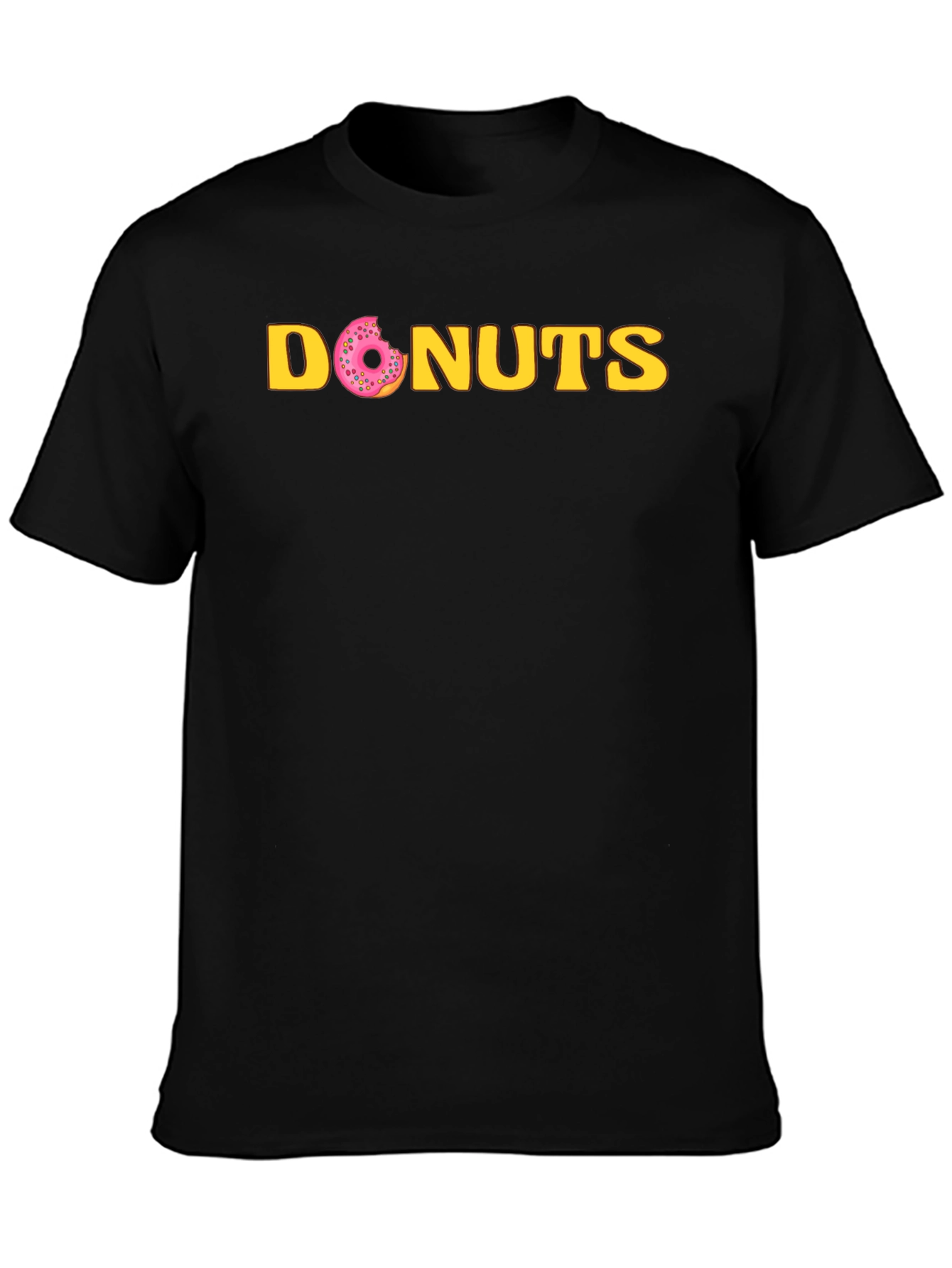 Donuts Graphic Tee - Fun Casual T-Shirt