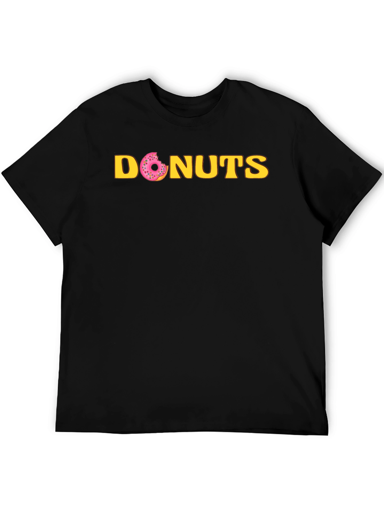 Donuts Graphic Tee - Fun Casual T-Shirt