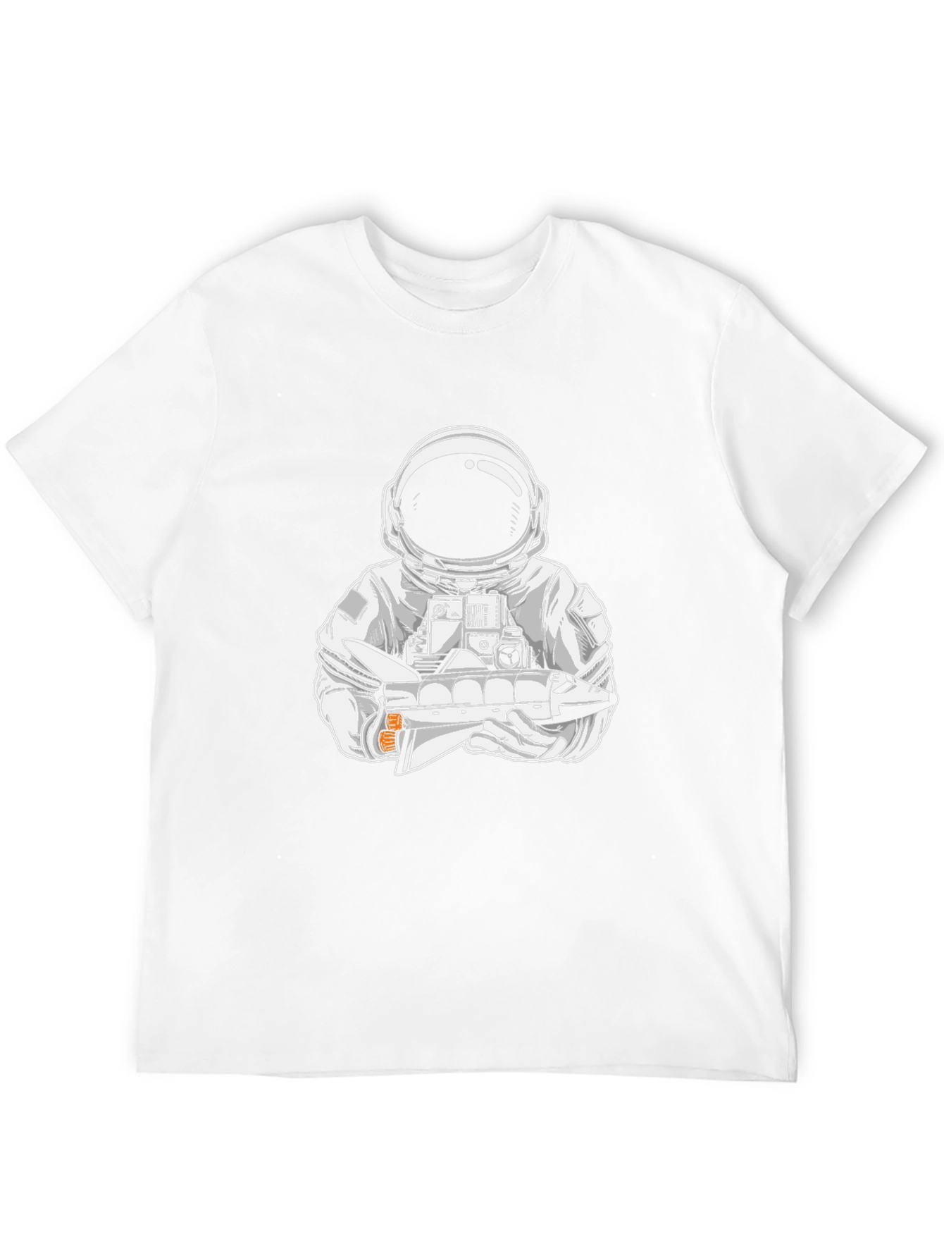 Astronaut Space Shuttle Graphic Tee