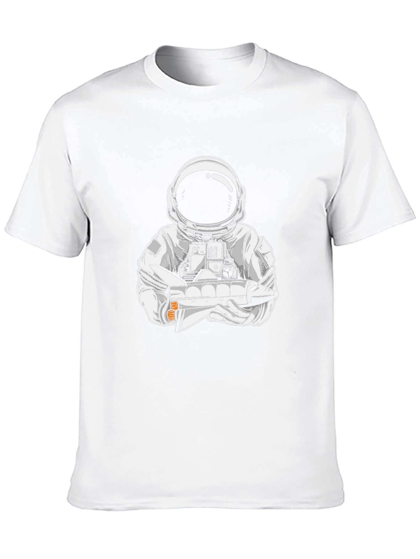 Astronaut Space Shuttle Graphic Tee