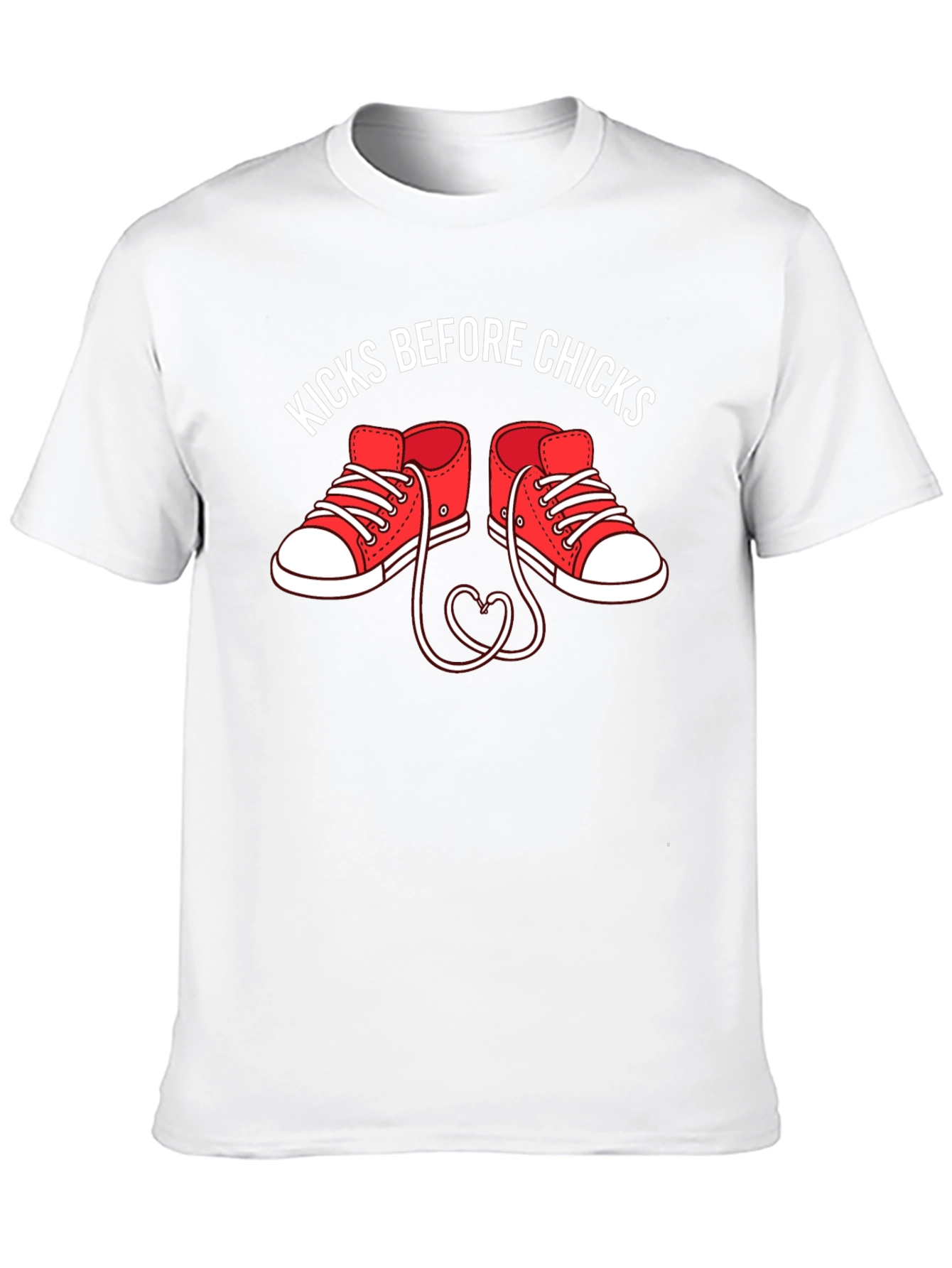 Kicks Before Chicks Graphic T-Shirt