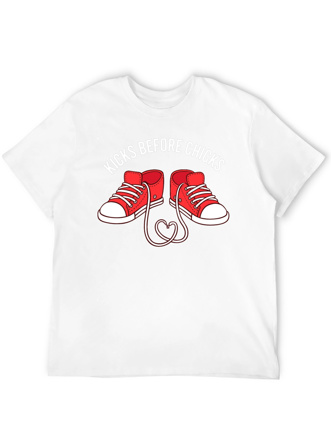 Kicks Before Chicks Graphic T-Shirt