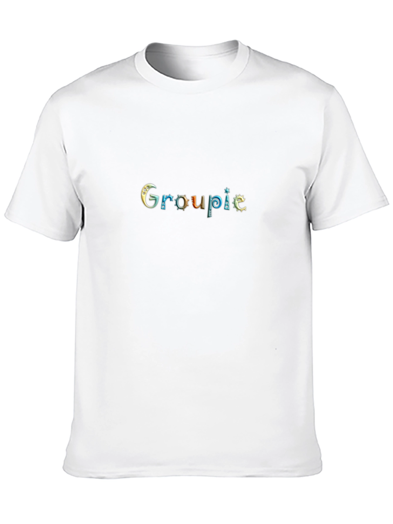 Groupie Black T-Shirt - Unique Graphic Tee