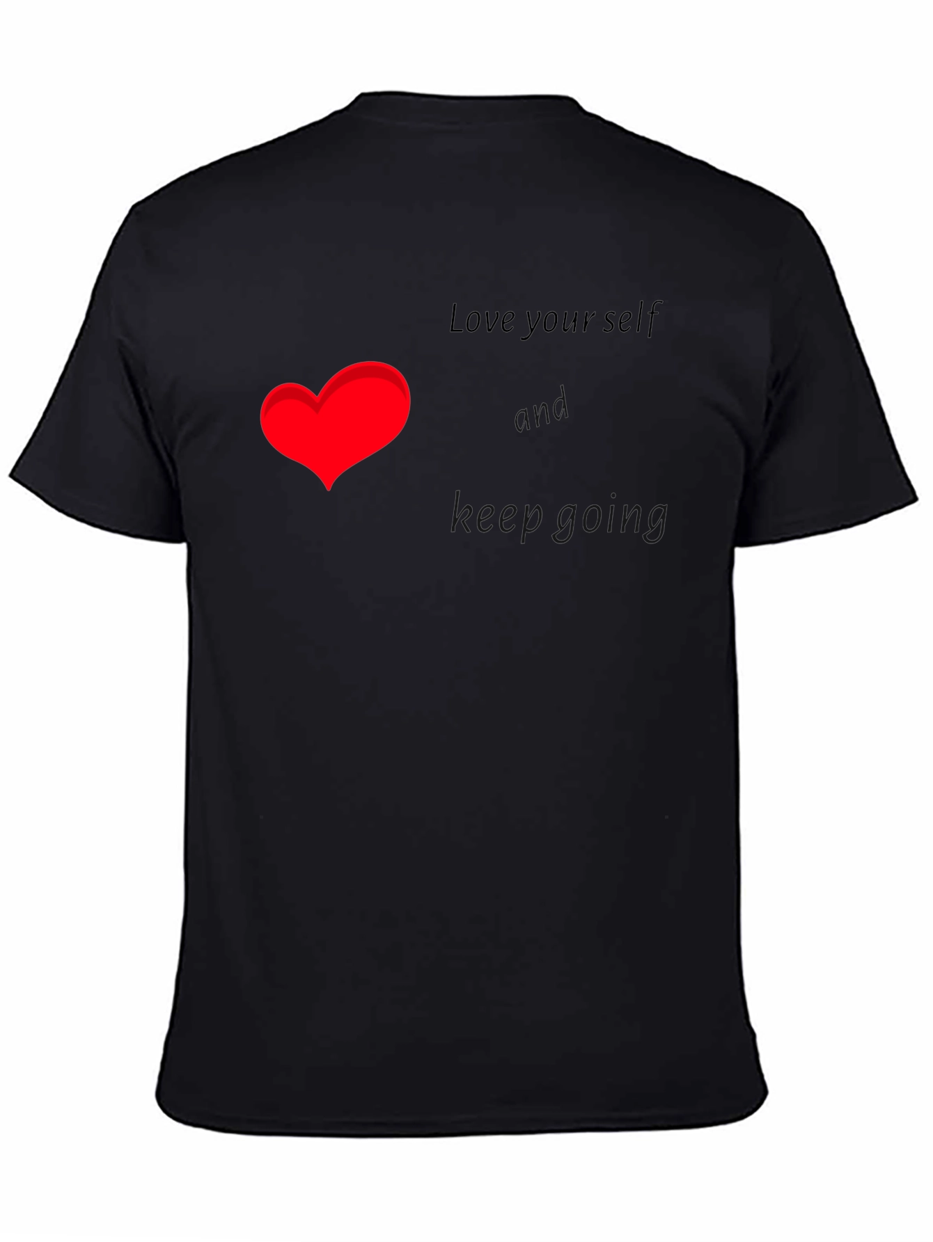 Love Yourself Black T-Shirt