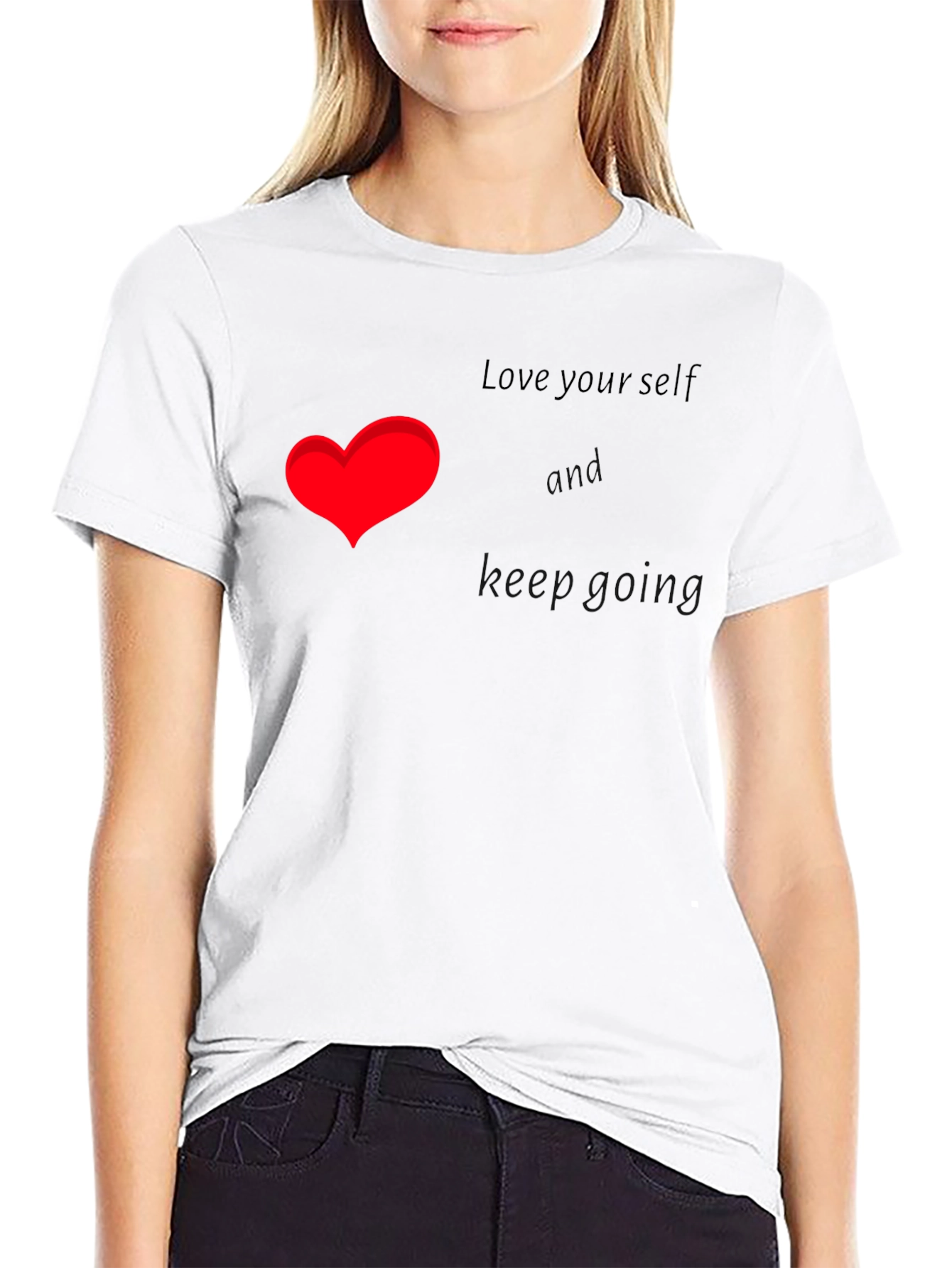 Love Yourself Black T-Shirt