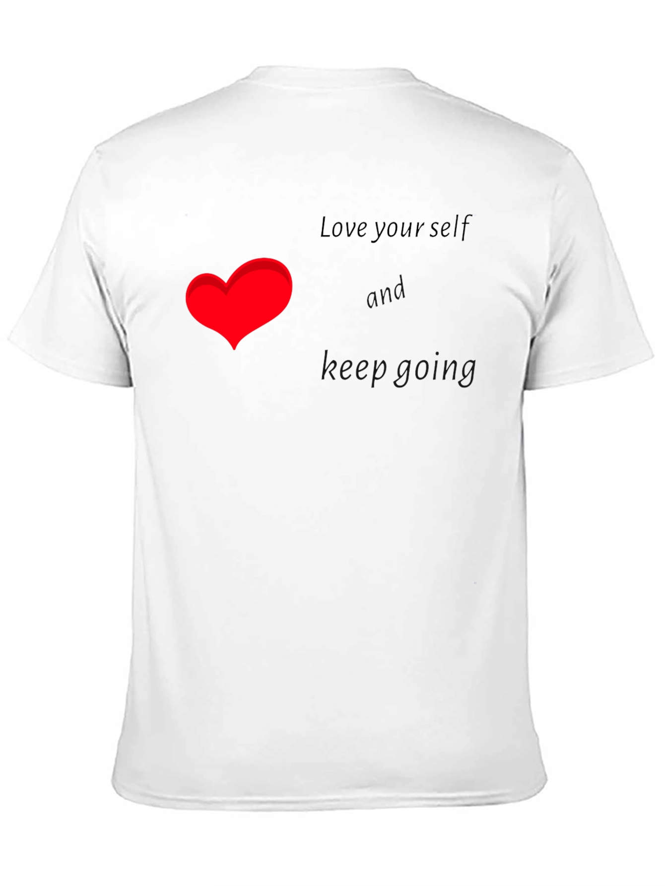 Love Yourself Black T-Shirt