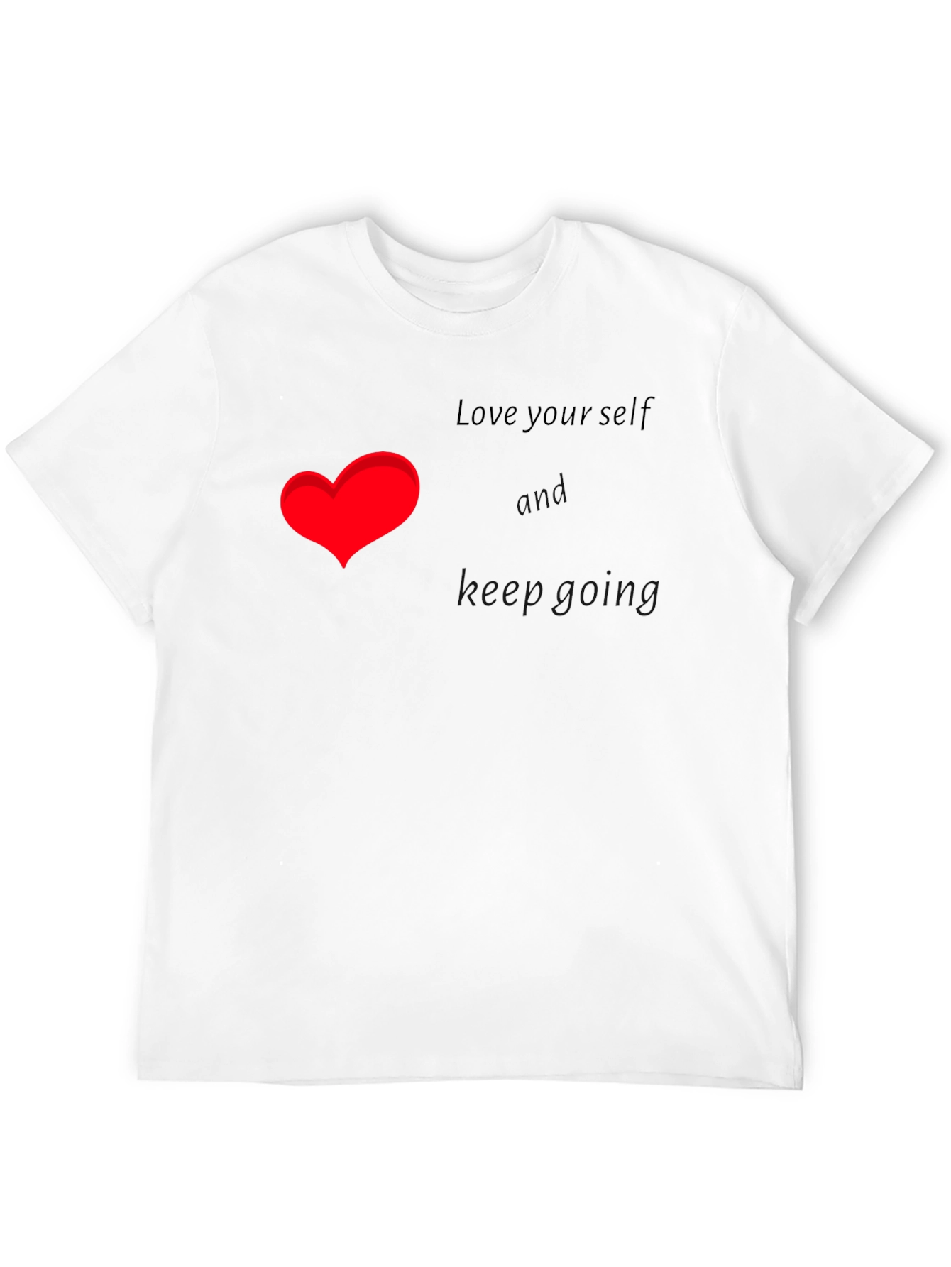 Love Yourself Black T-Shirt