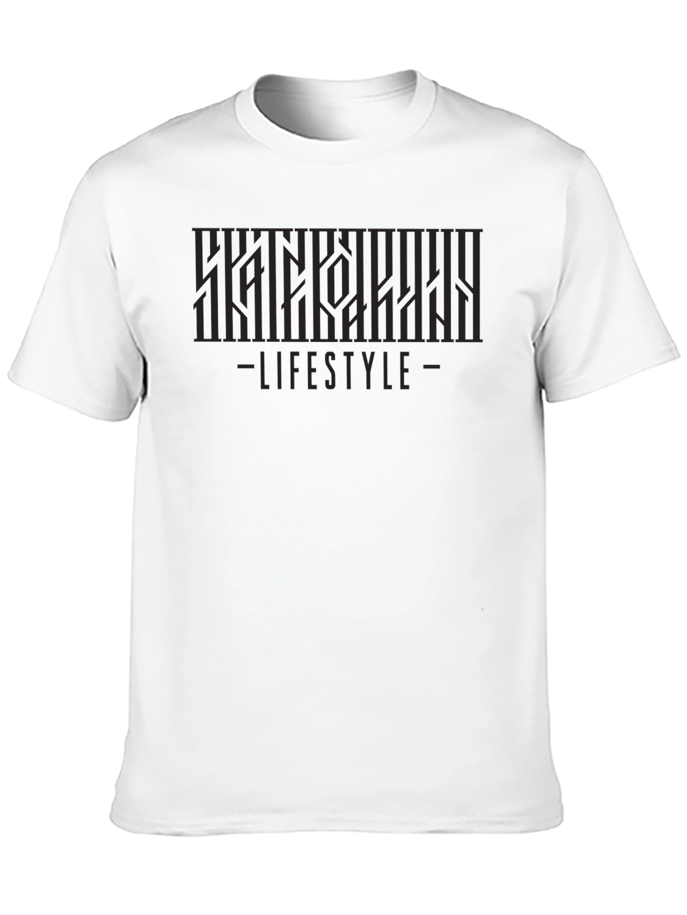 Urban Lifestyle Black Graphic Tee
