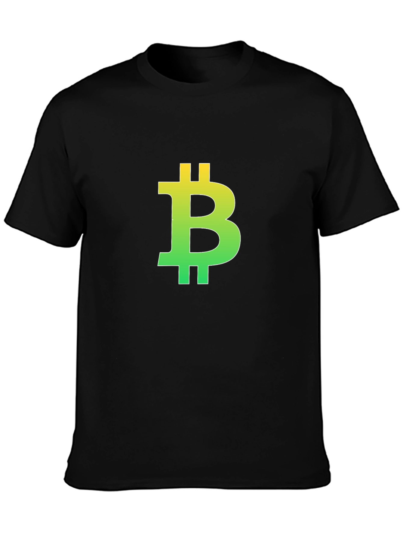 Bitcoin Logo Black T-Shirt