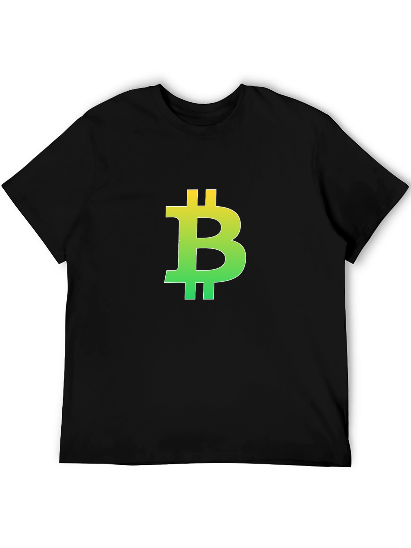 Bitcoin Logo Black T-Shirt