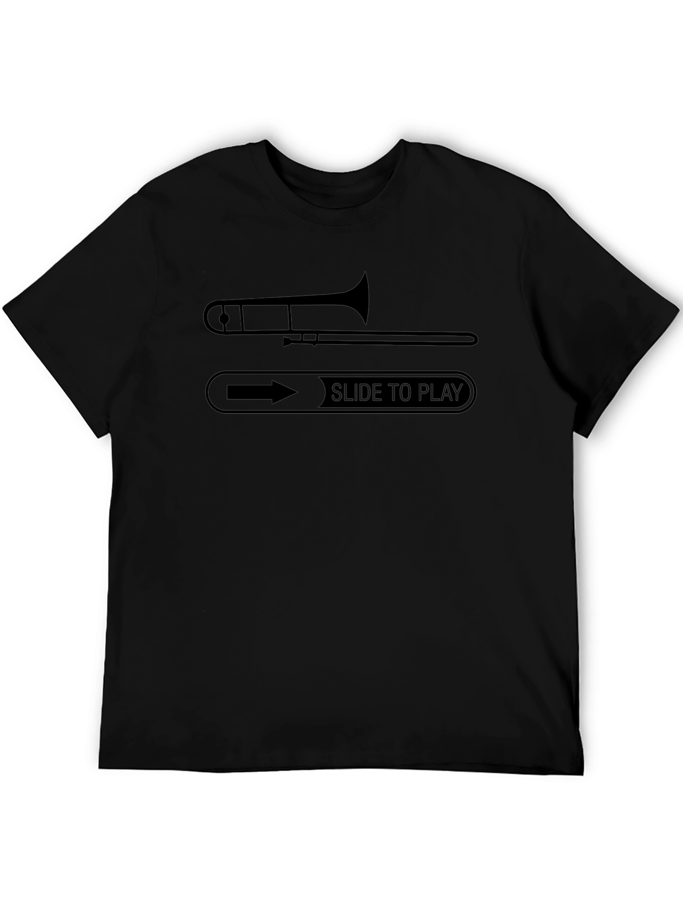 Trombone Slide to Play Graphic T-Shirt
