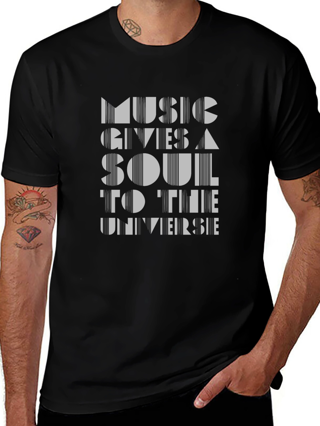 Music Gives Soul T-Shirt - Unisex Graphic Tee