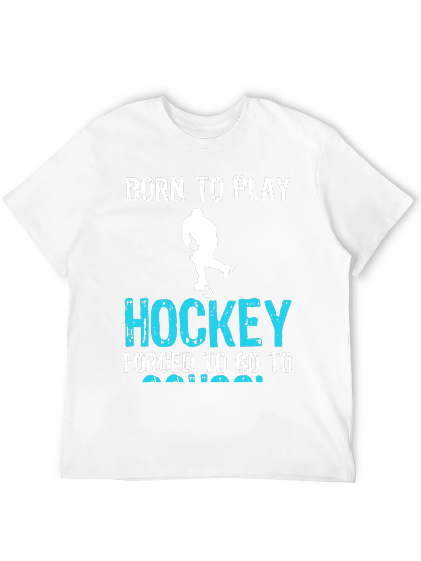 Born to Play Hockey Graphic Tee