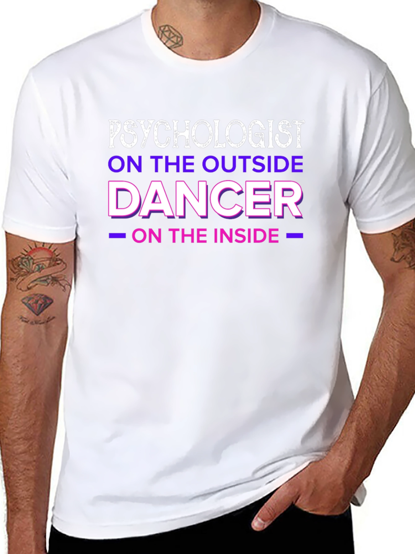 Psychologist Dancer Graphic T-Shirt