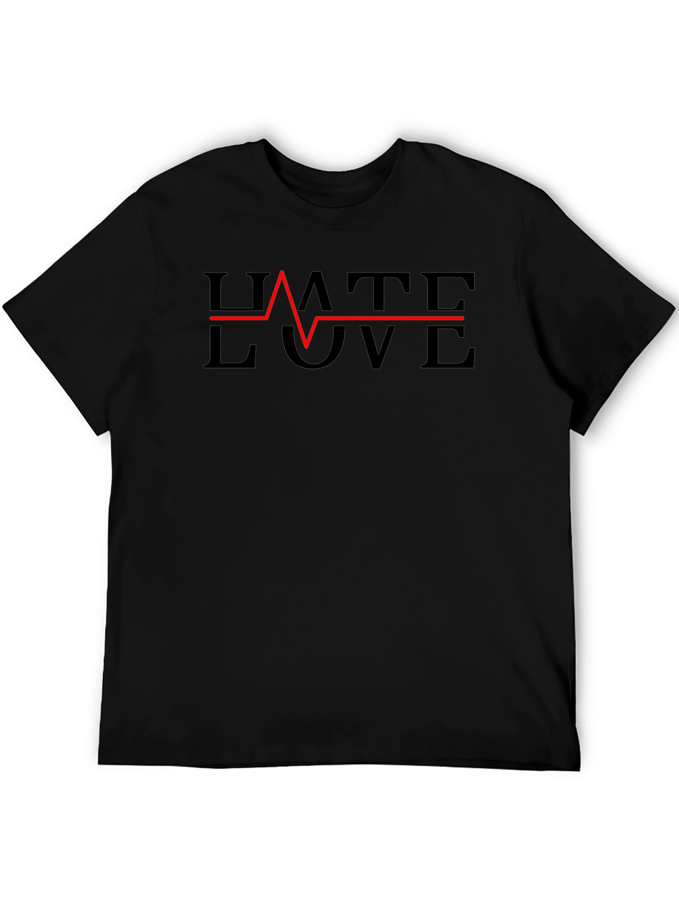 Hate Love T-Shirt - Graphic Tee