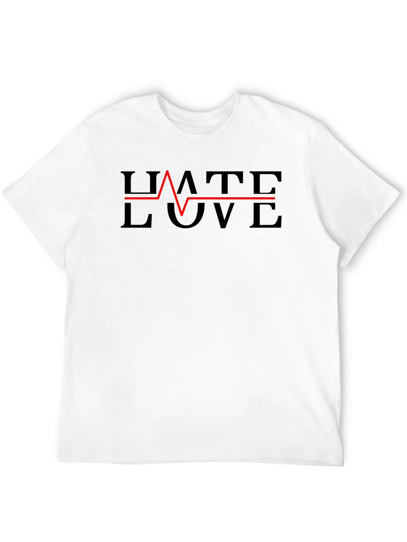 Hate Love T-Shirt - Graphic Tee