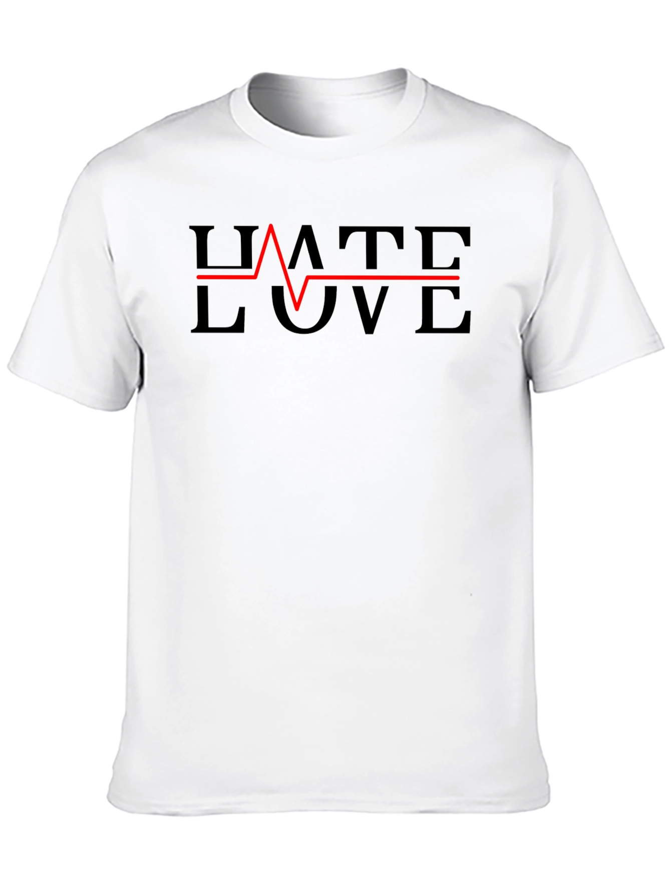 Hate Love T-Shirt - Graphic Tee