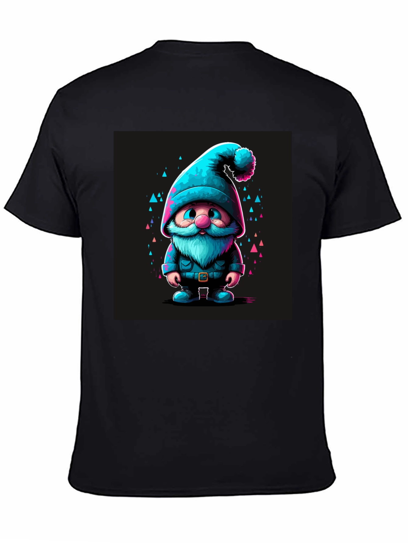 Gnome Graphic Tee - Mens Black T-Shirt