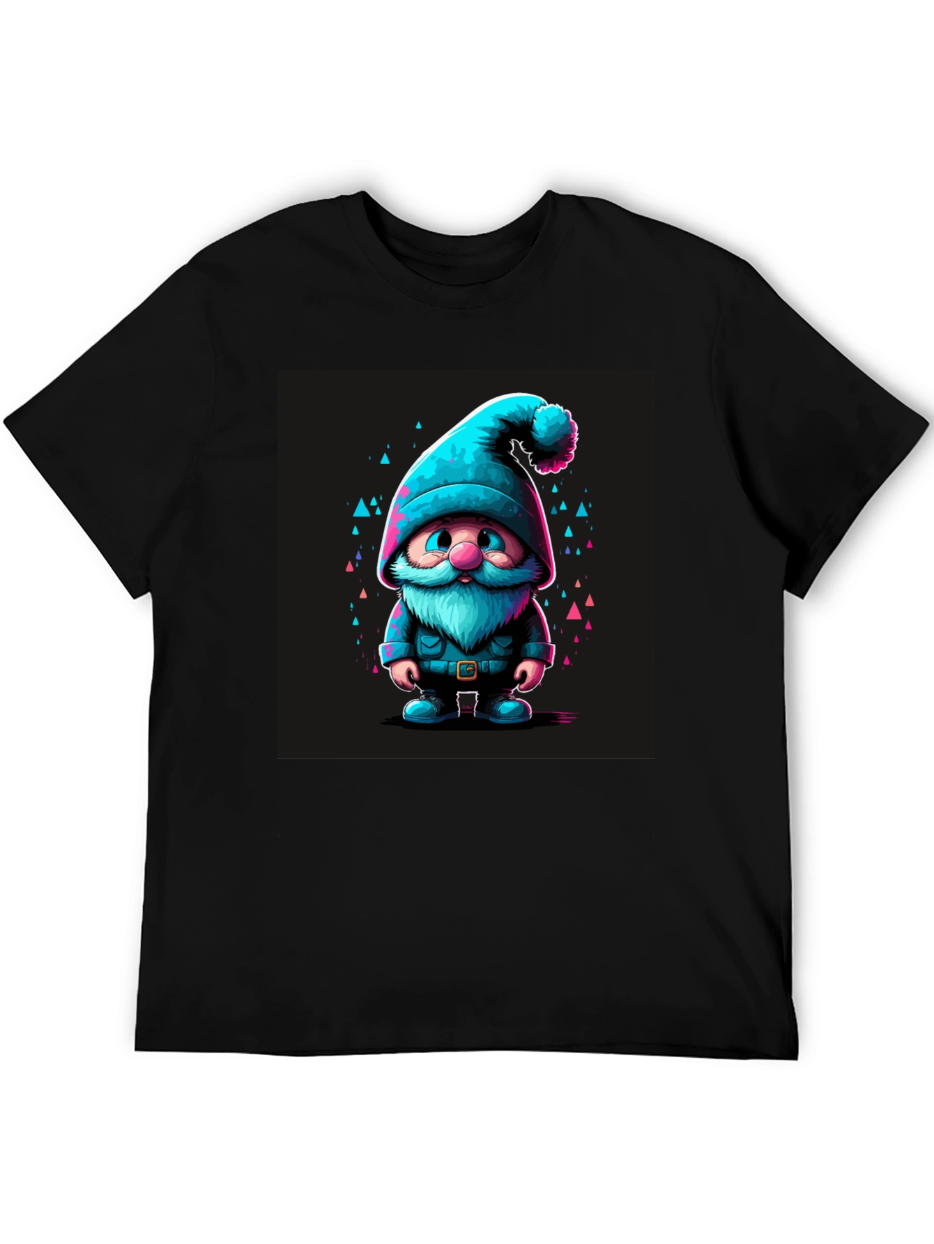 Gnome Graphic Tee - Mens Black T-Shirt