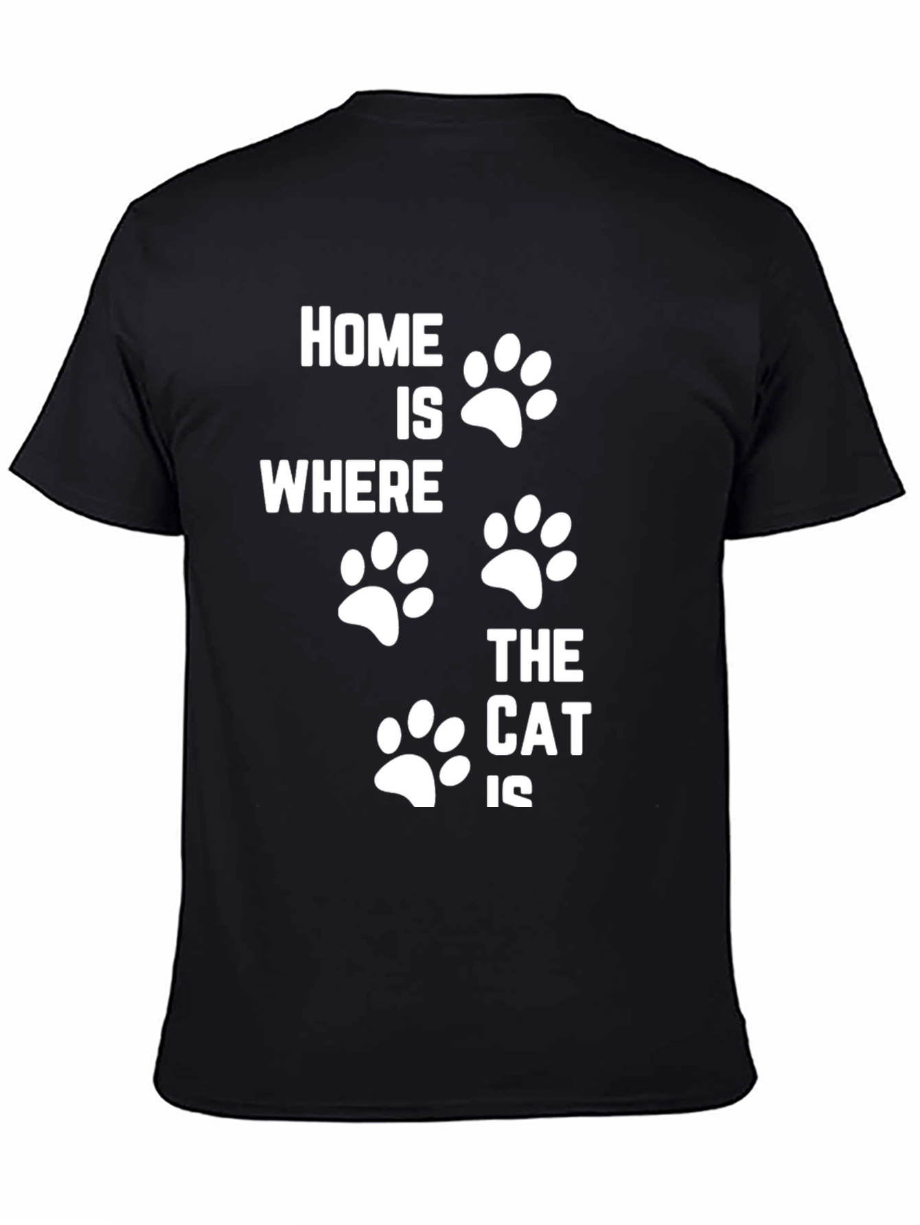 Home is Where the Cat Is Graphic Tee