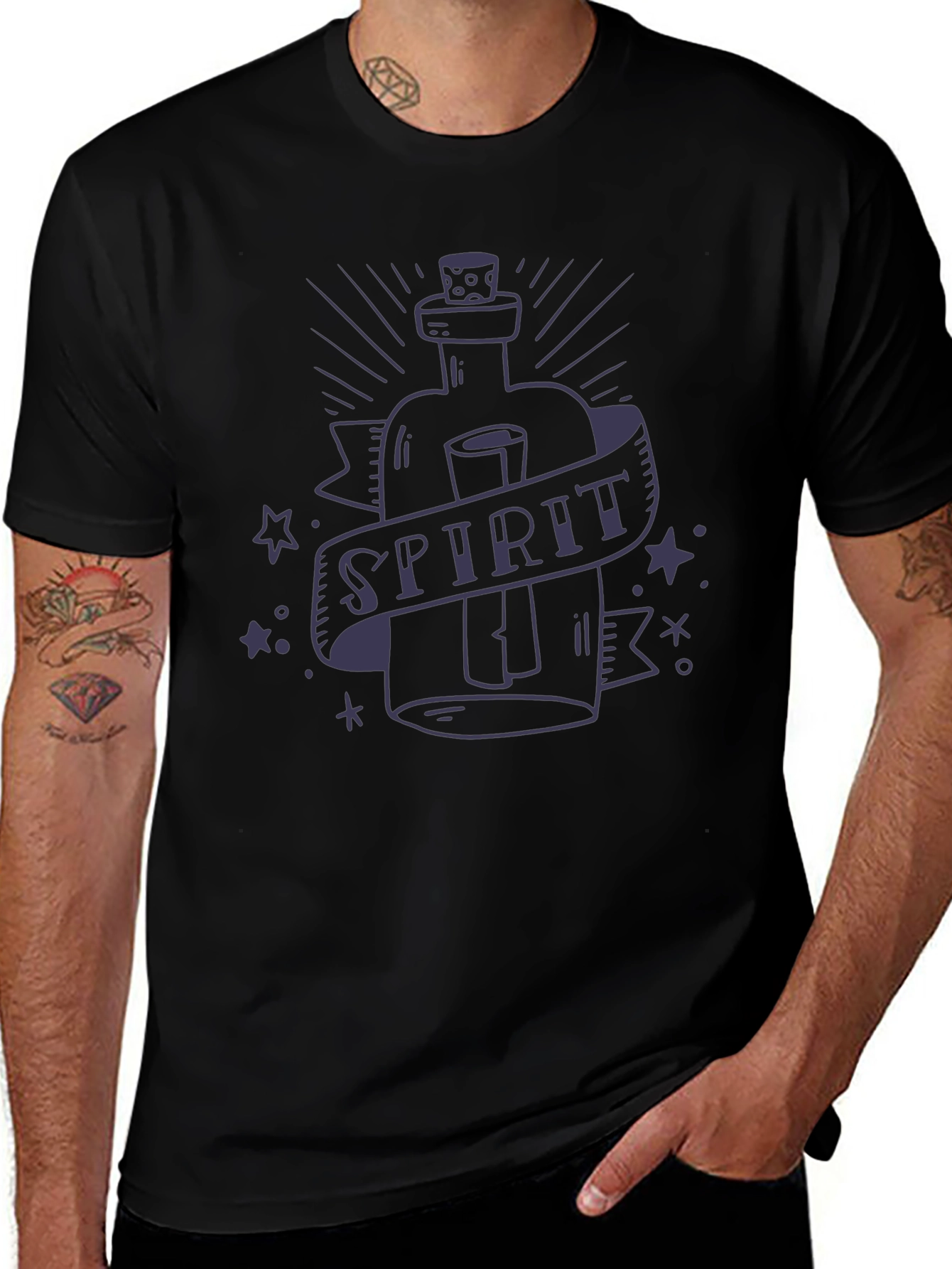 Spirit in a Bottle Graphic Tee - Black