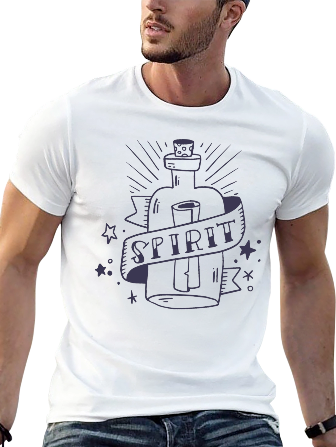 Spirit in a Bottle Graphic Tee - Black