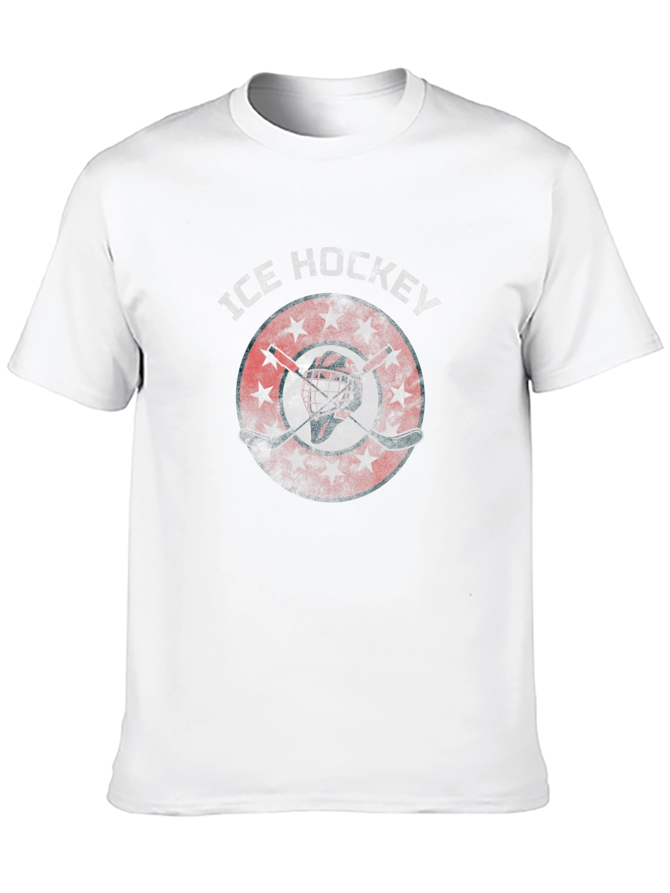 Ice Hockey Graphic Print T-Shirt
