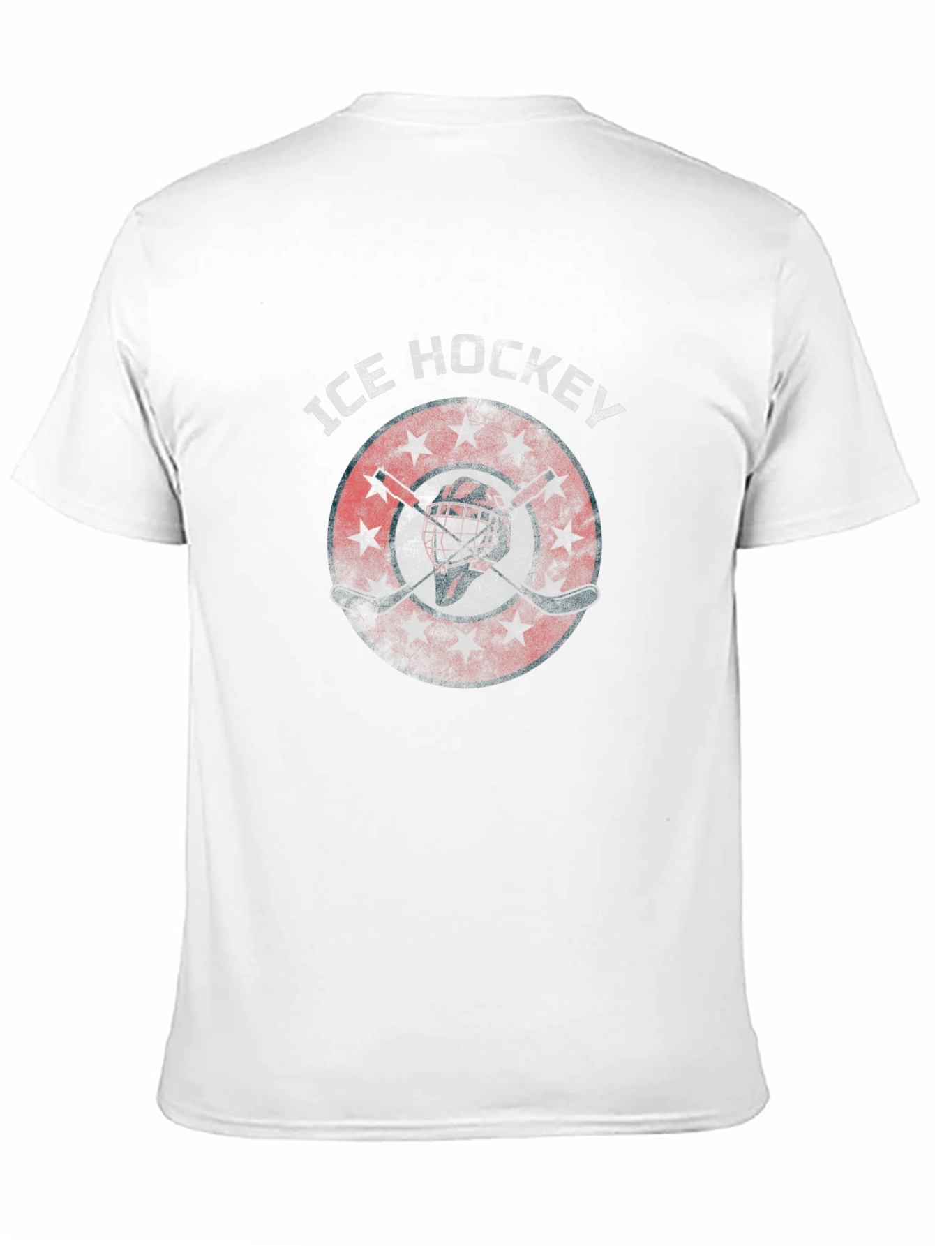 Ice Hockey Graphic Print T-Shirt
