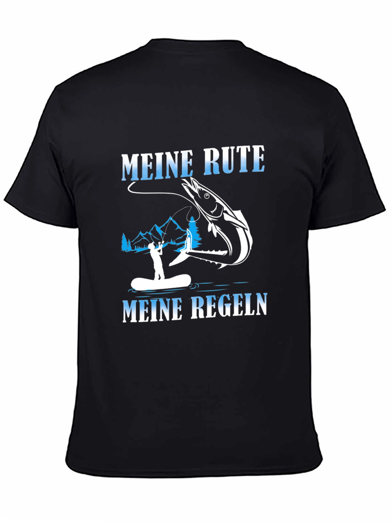 Meine Rute Meine Regeln Fishing T-Shirt