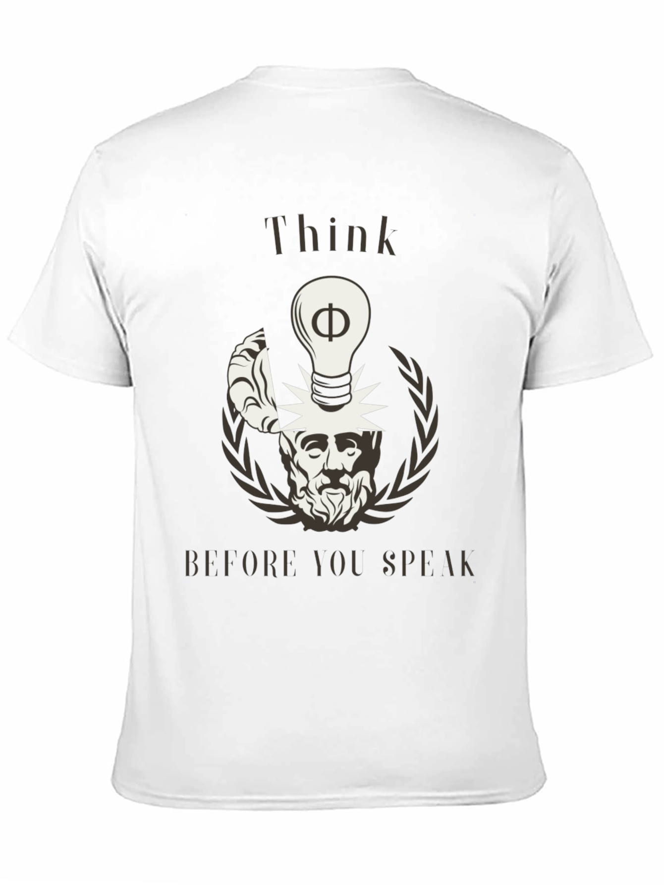Think Before You Speak Graphic Tee