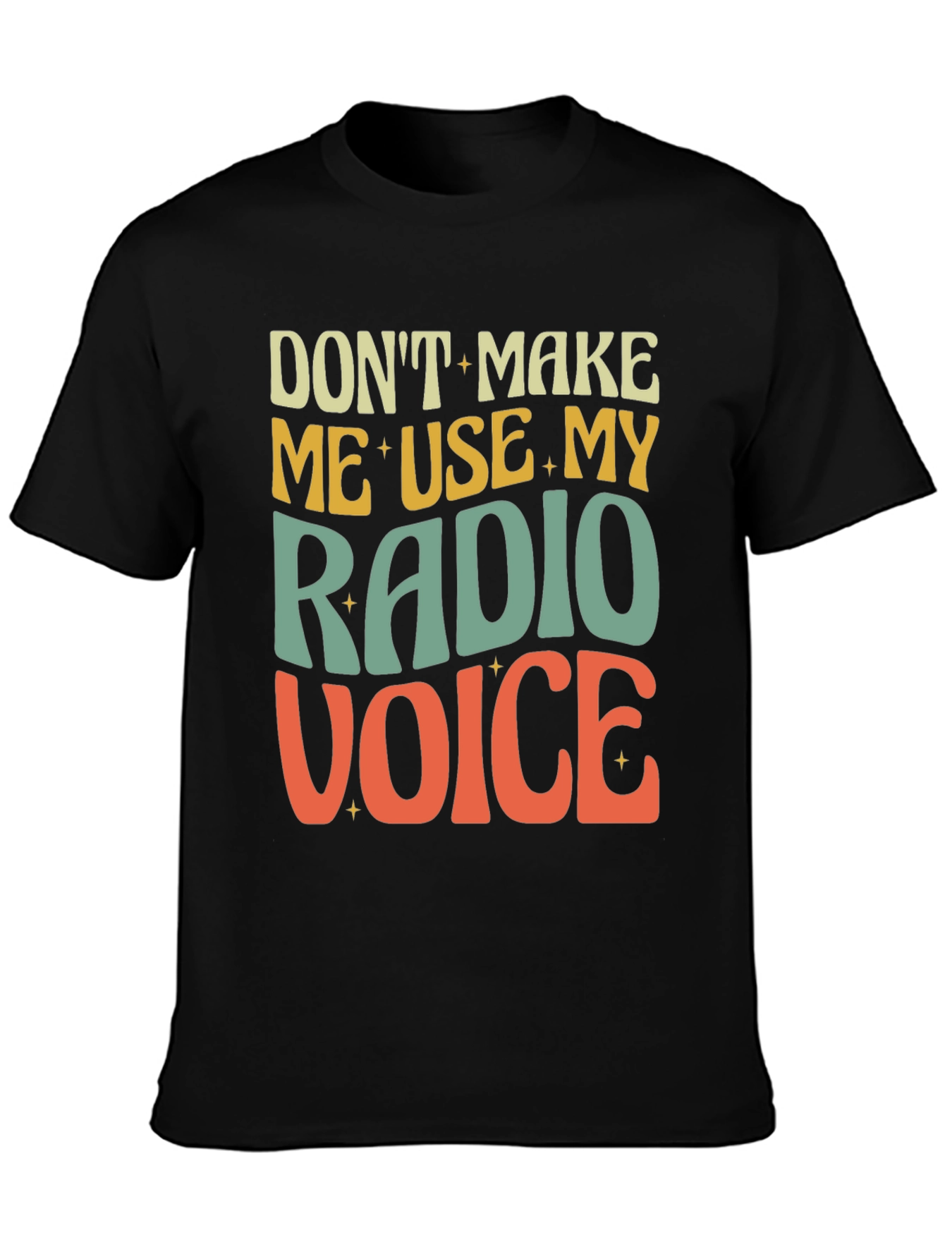 Radio Voice T-Shirt - Funny Graphic Tee