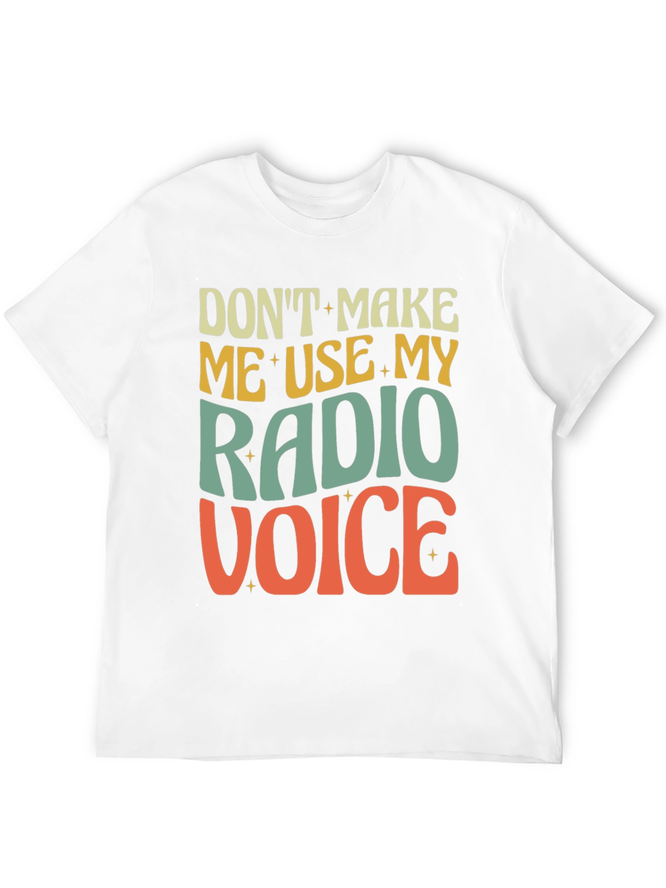 Radio Voice T-Shirt - Funny Graphic Tee
