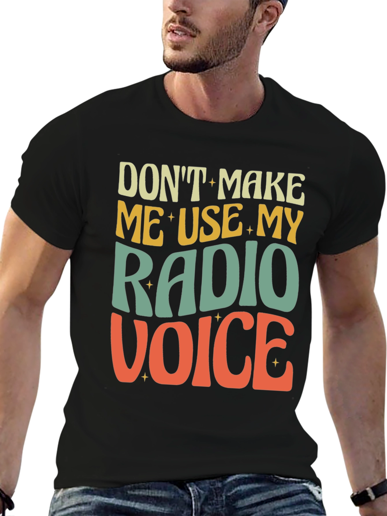 Radio Voice T-Shirt - Funny Graphic Tee