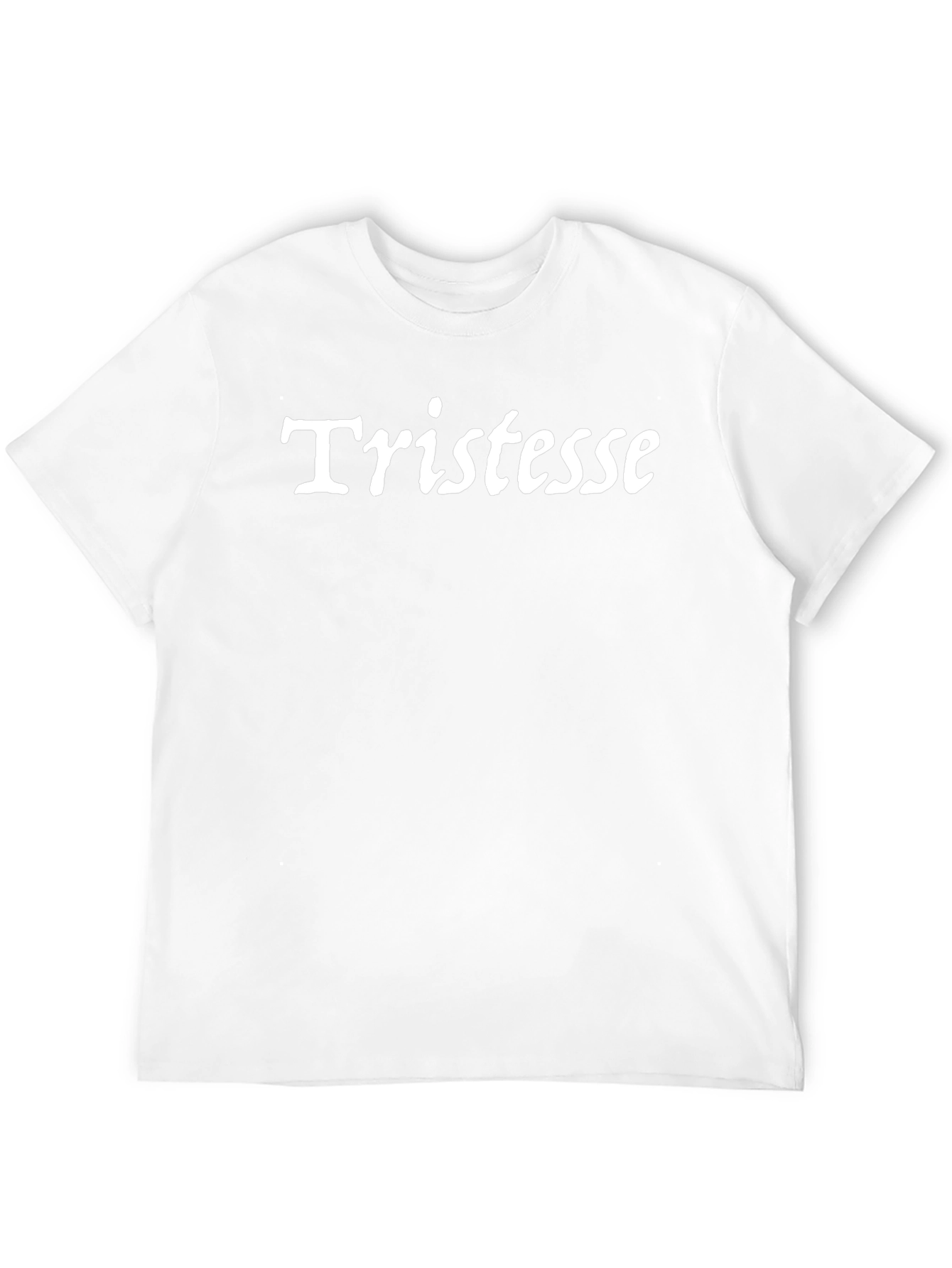 Tristesse Black T-Shirt - Stylish Unisex Tee