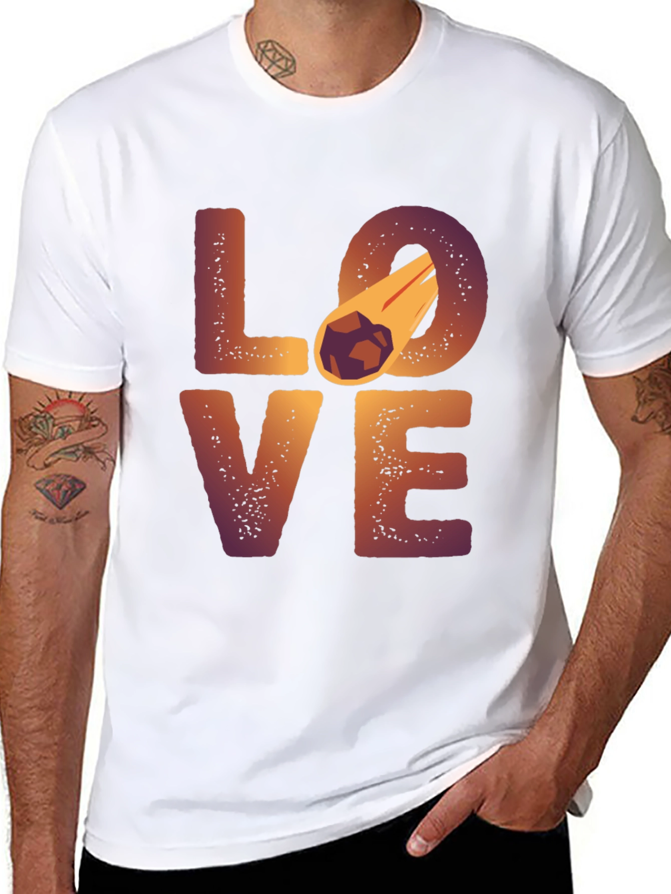 Love Meteor T-Shirt - Outer Space Tee
