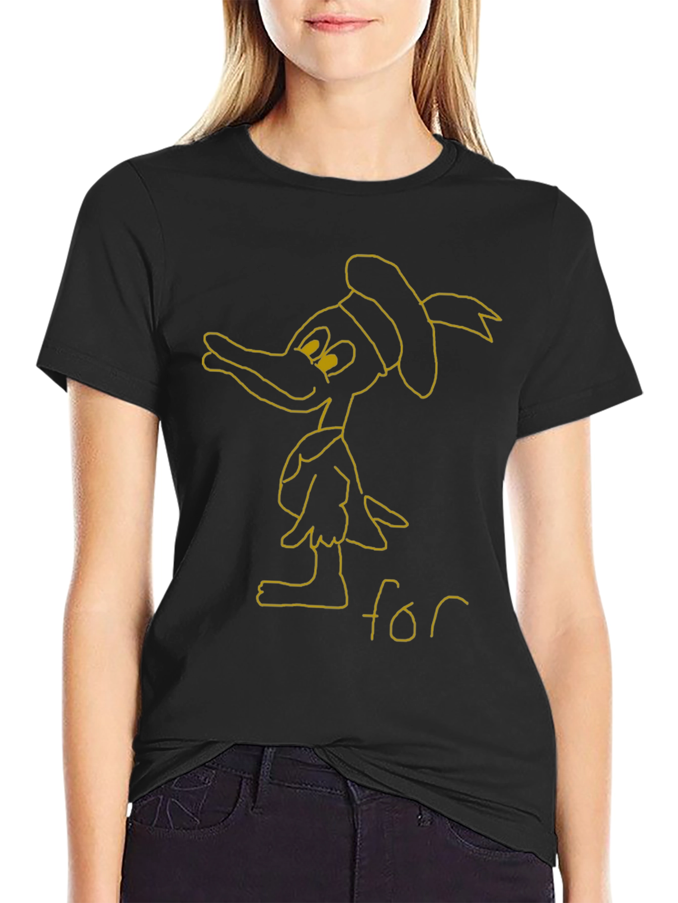 Duck Cartoon T-Shirt