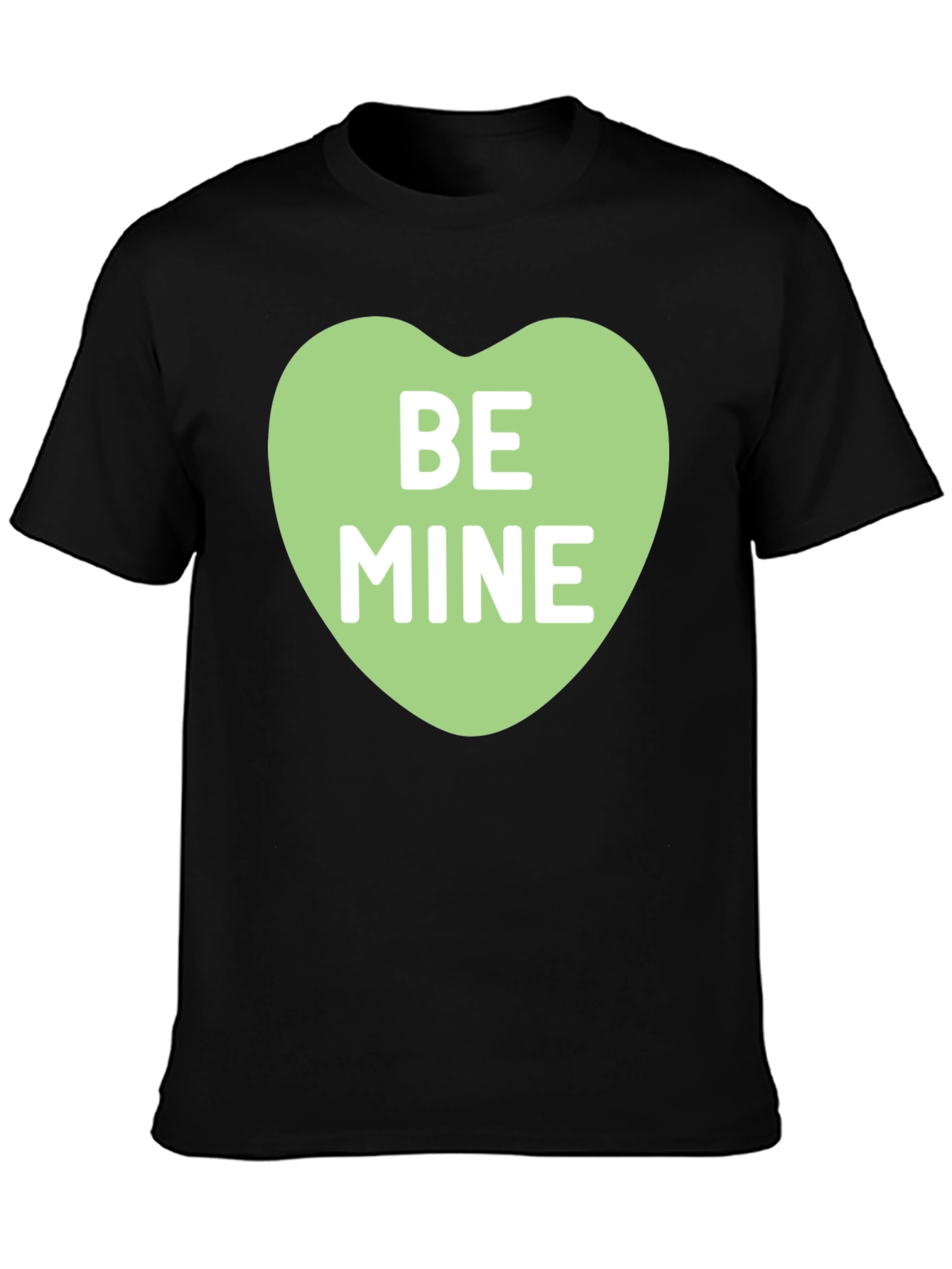 Be Mine Heart Graphic Tee - Valentines Day