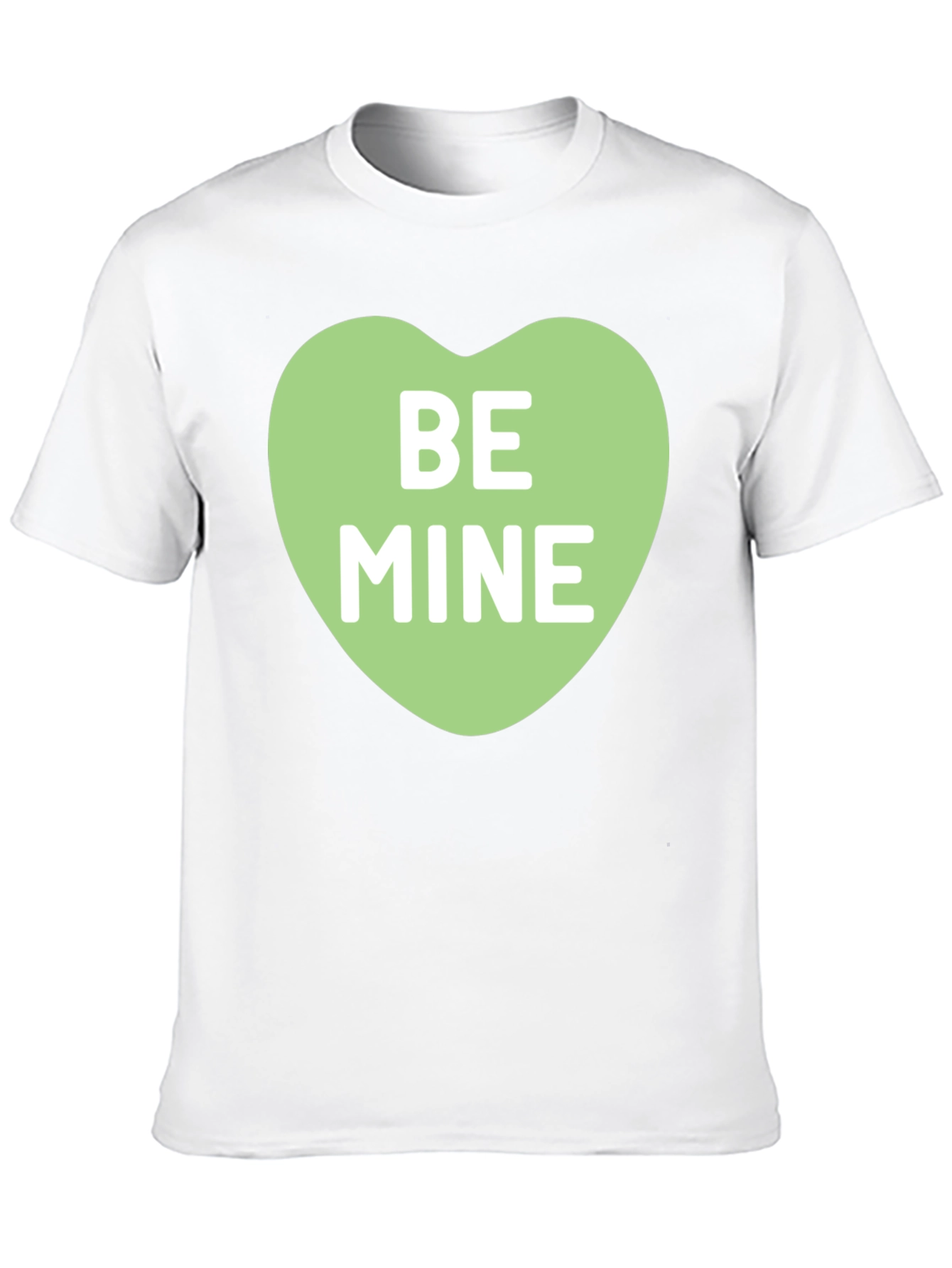 Be Mine Heart Graphic Tee - Valentines Day