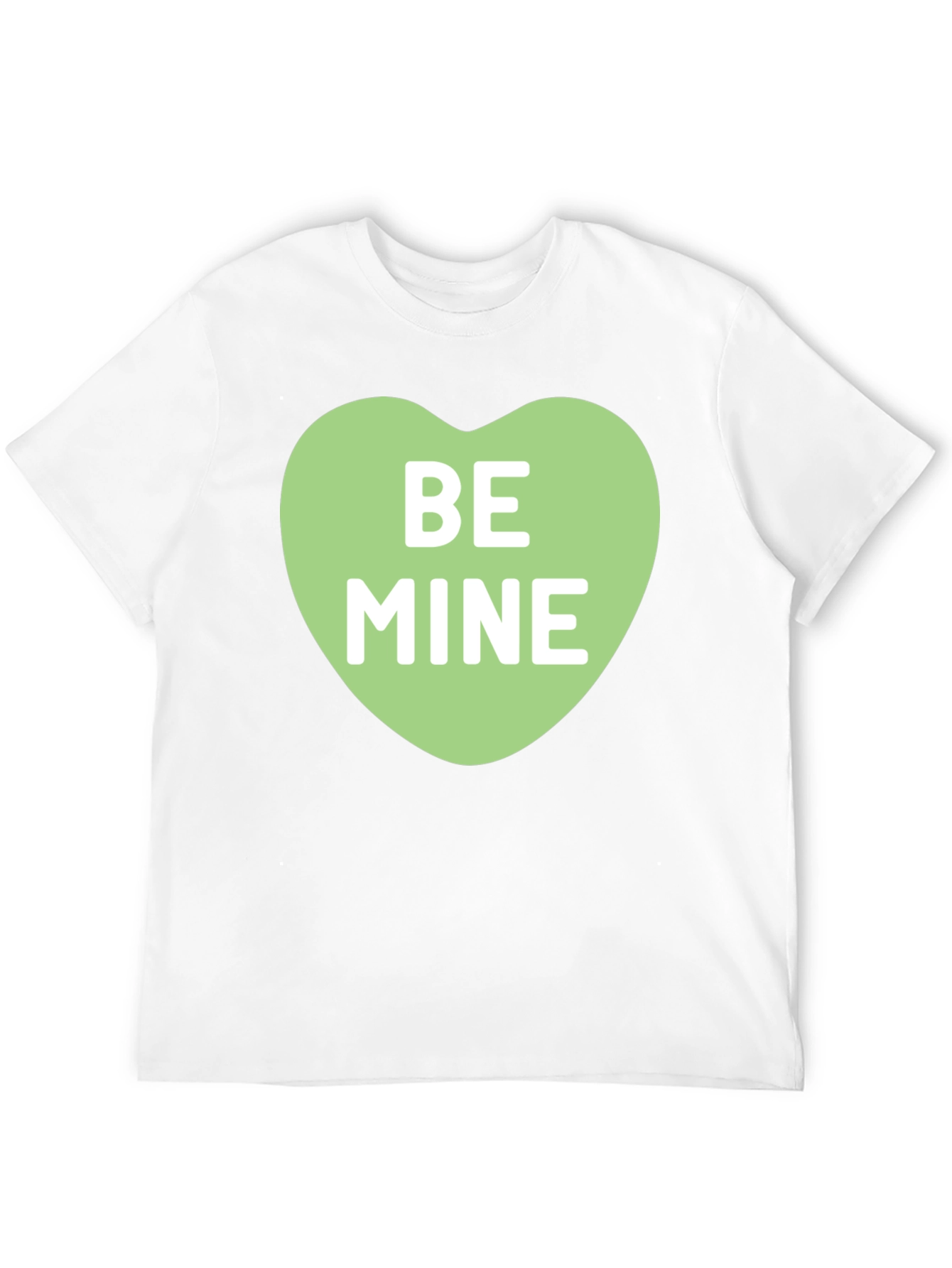 Be Mine Heart Graphic Tee - Valentines Day